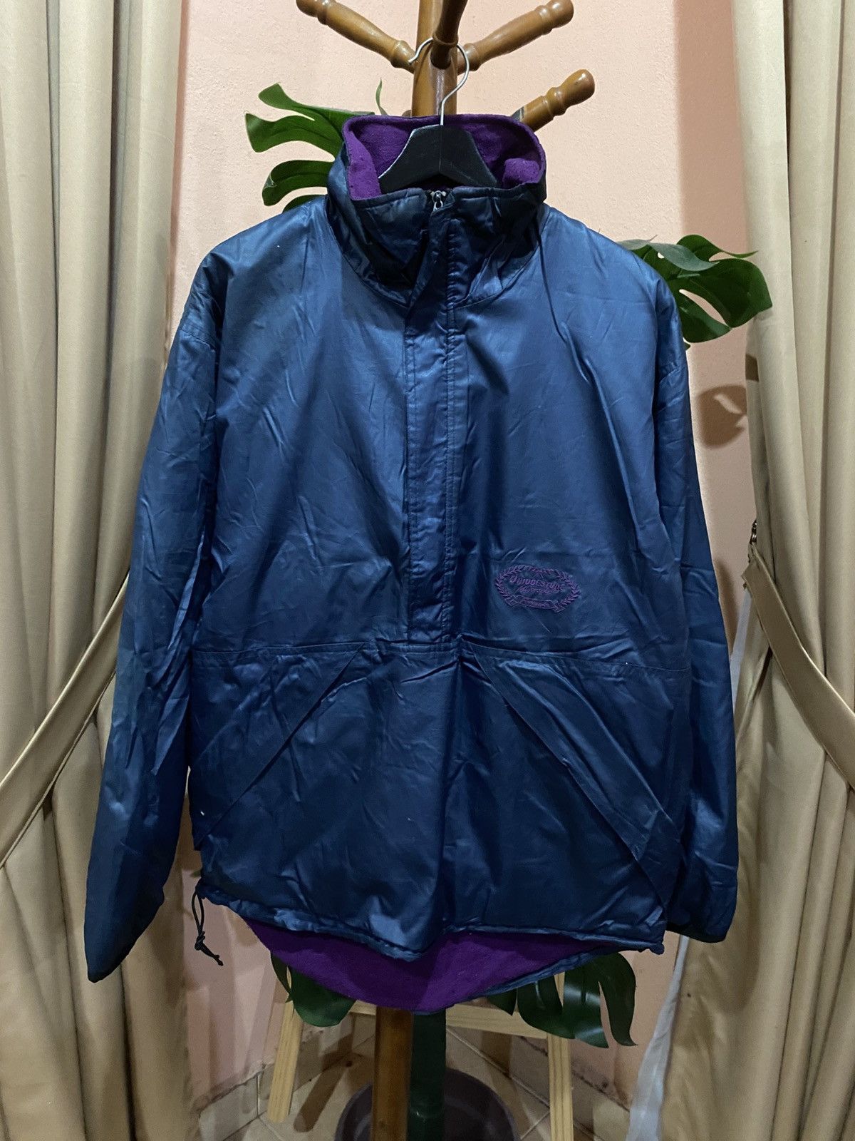 Vintage Vintage Bridgestone Motorsport Nylon Pullover Jacket Size US M / EU 48-50 / 2 - 1 Thumbnail