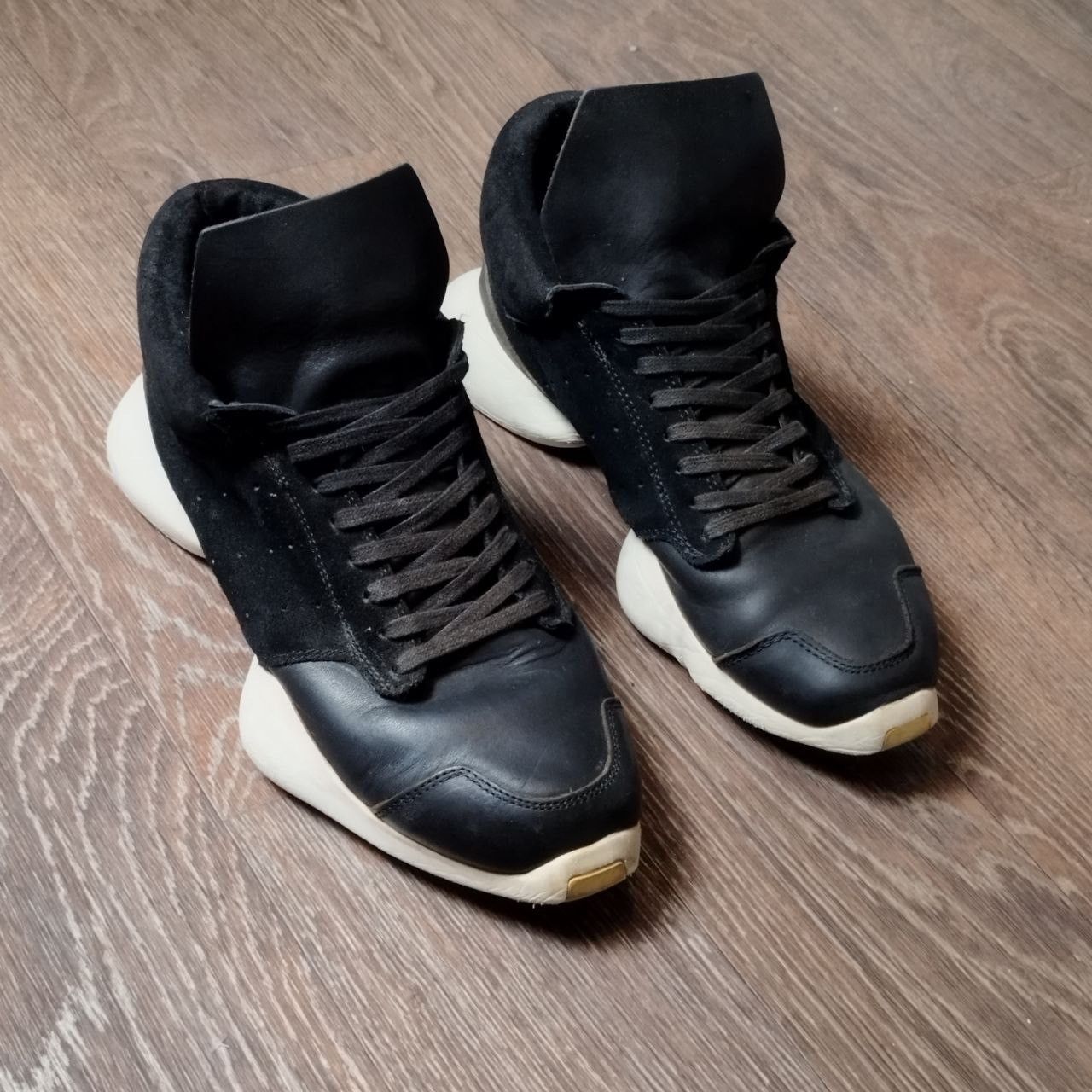 Rick Owens FW15 Rick Owens x Adidas runner Size US 8.5 / EU 41-42 - 6 Thumbnail