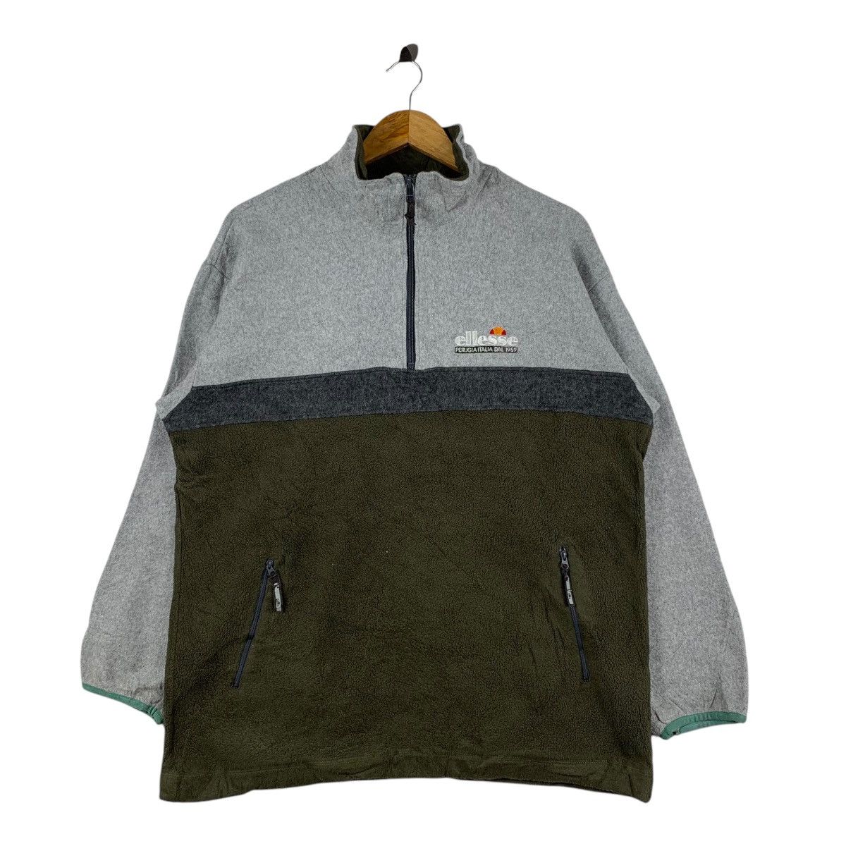 Ellesse × Vintage Vintage ELLESSE Italian Sportswear Small Logo Zipper Jumper Size US L / EU 52-54 / 3 - 1 Thumbnail