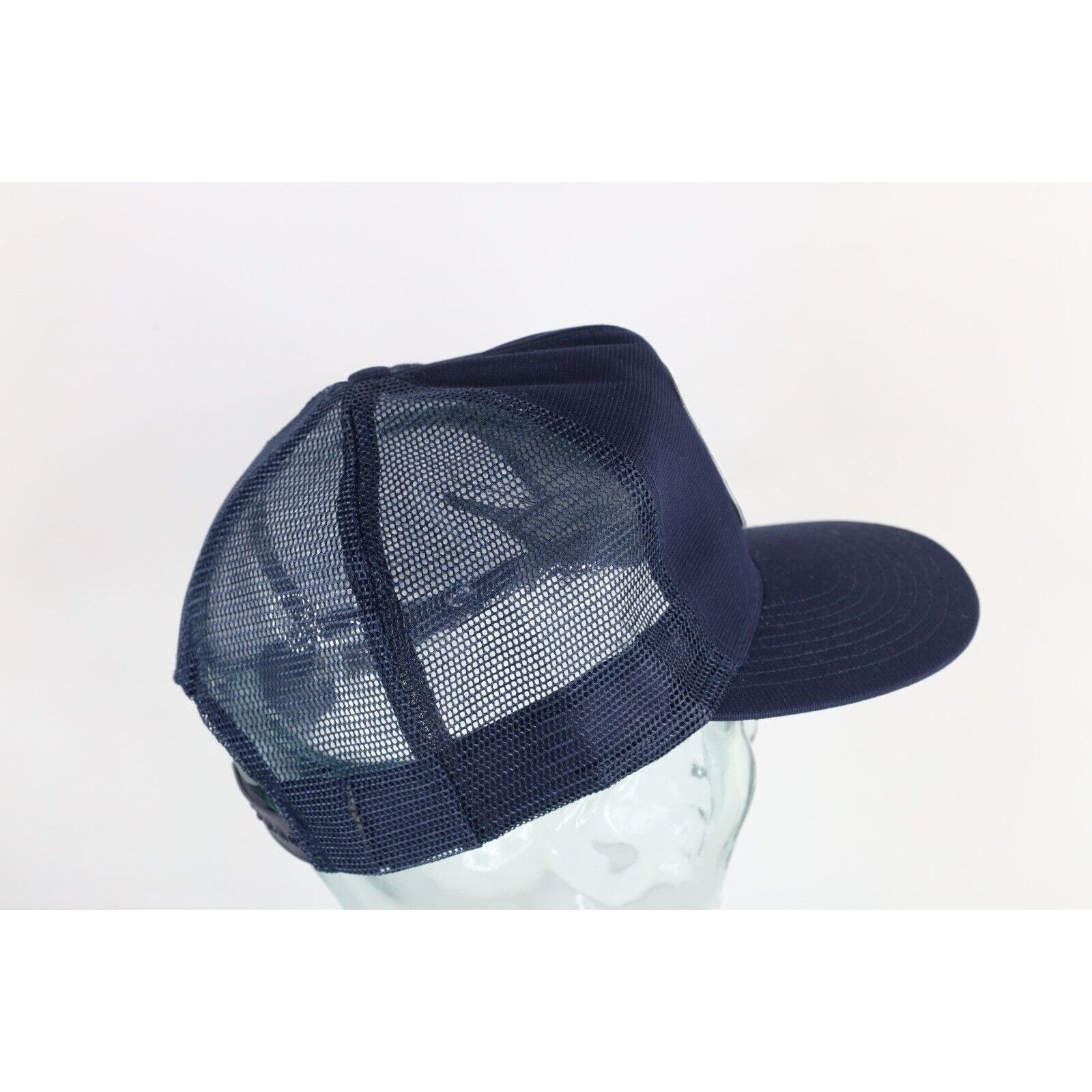 Vintage Deadstock Vintage 80s BFI Recycle Waste Company Trucker Hat Size ONE SIZE - 5 Thumbnail