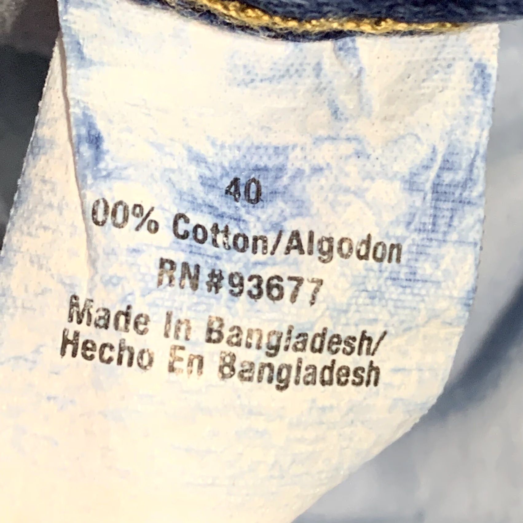 Vintage VINTAGE Big Mac Mens Denim Shorts 5 Pocket Zip Fly Blue 38 Regular 100% Cotton Workwear Mens Size US 38 / EU 54 - 7 Thumbnail