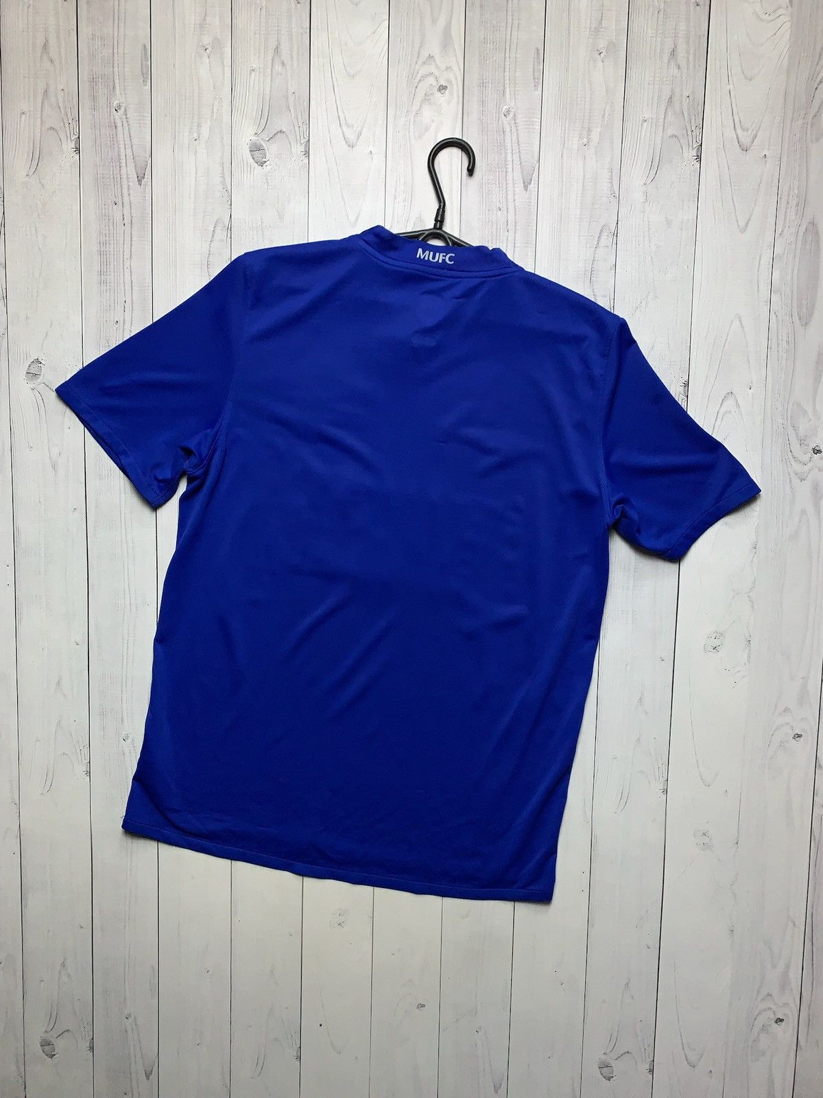 Nike × Vintage Vintage Nike Manchester United soccer jersey blue rare M Size US M / EU 48-50 / 2 - 7 Thumbnail