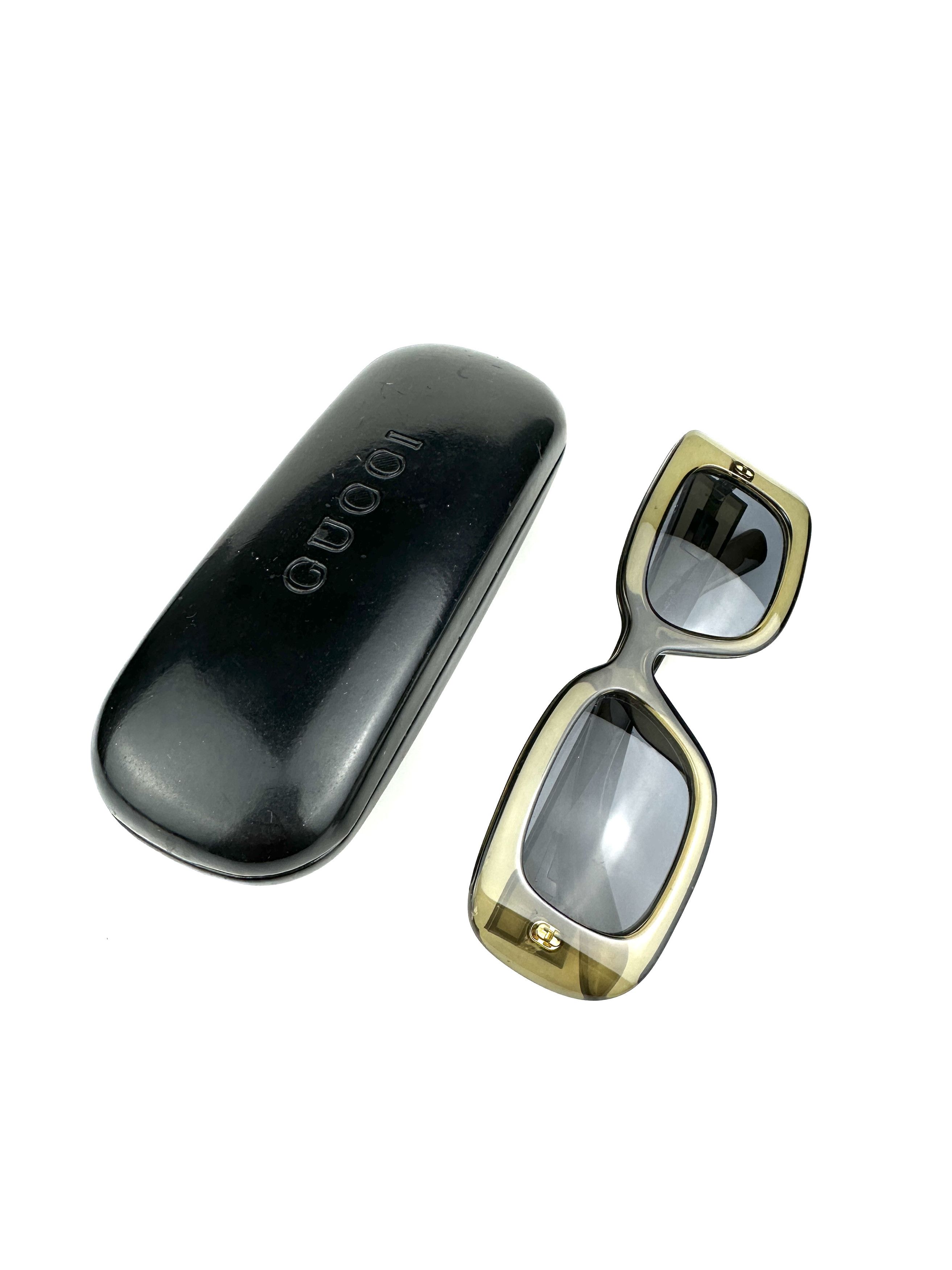 Gucci Gucci 2431 Oversized Square Sunglasses Size ONE SIZE - 12 Thumbnail