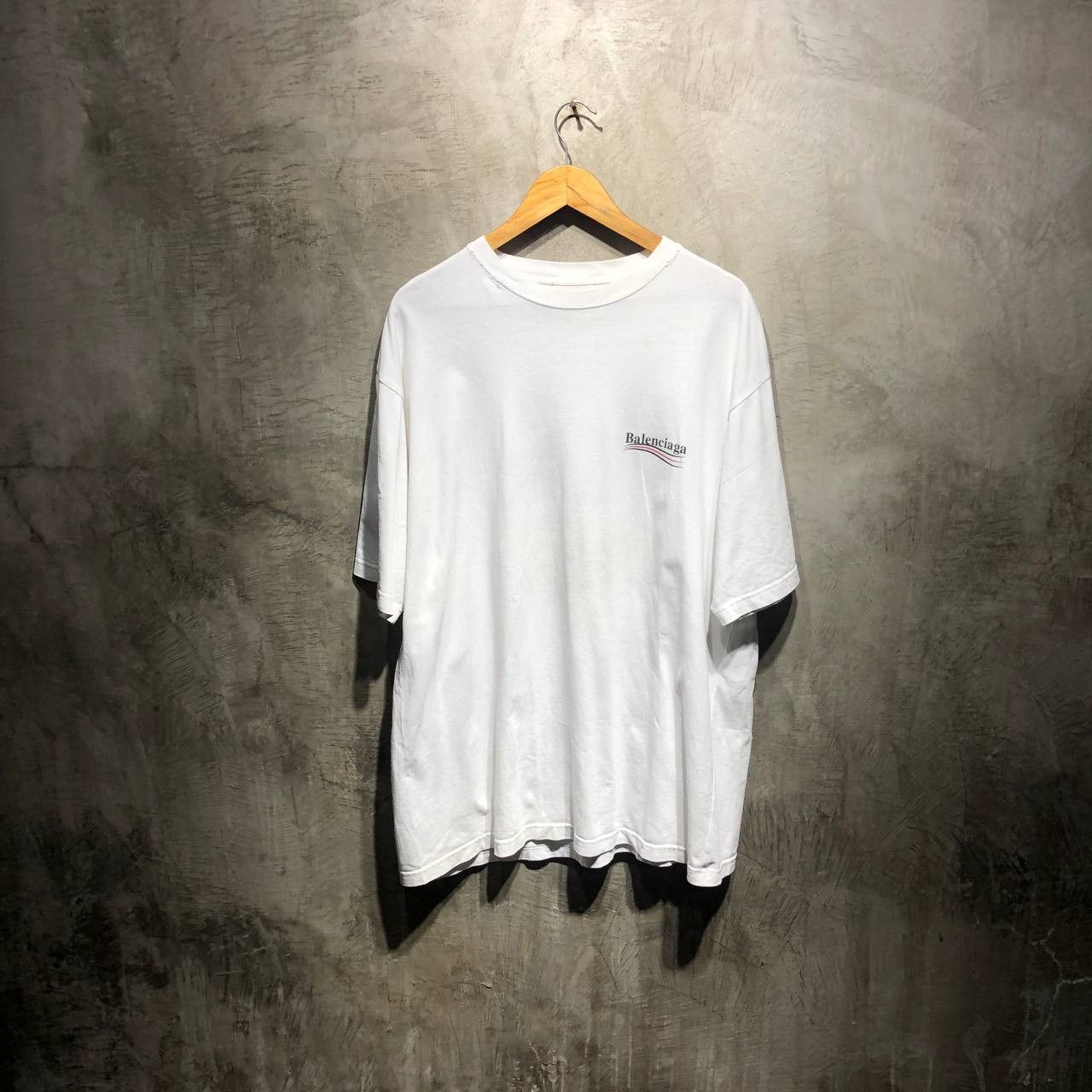 Balenciaga Balenciaga Campaign Distressed tee Size US XL / EU 56 / 4 - 6 Thumbnail