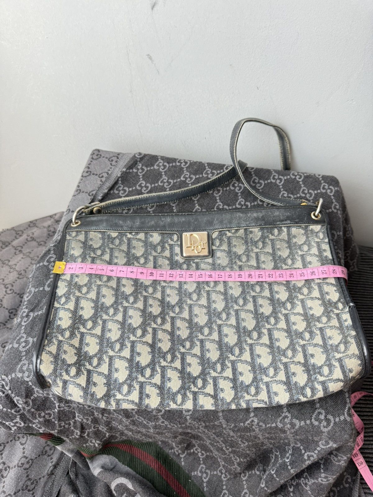 Dior 💥Rare! Vintage Dior Hand Bag Monogram Y2K Archive Size ONE SIZE - 13 Thumbnail