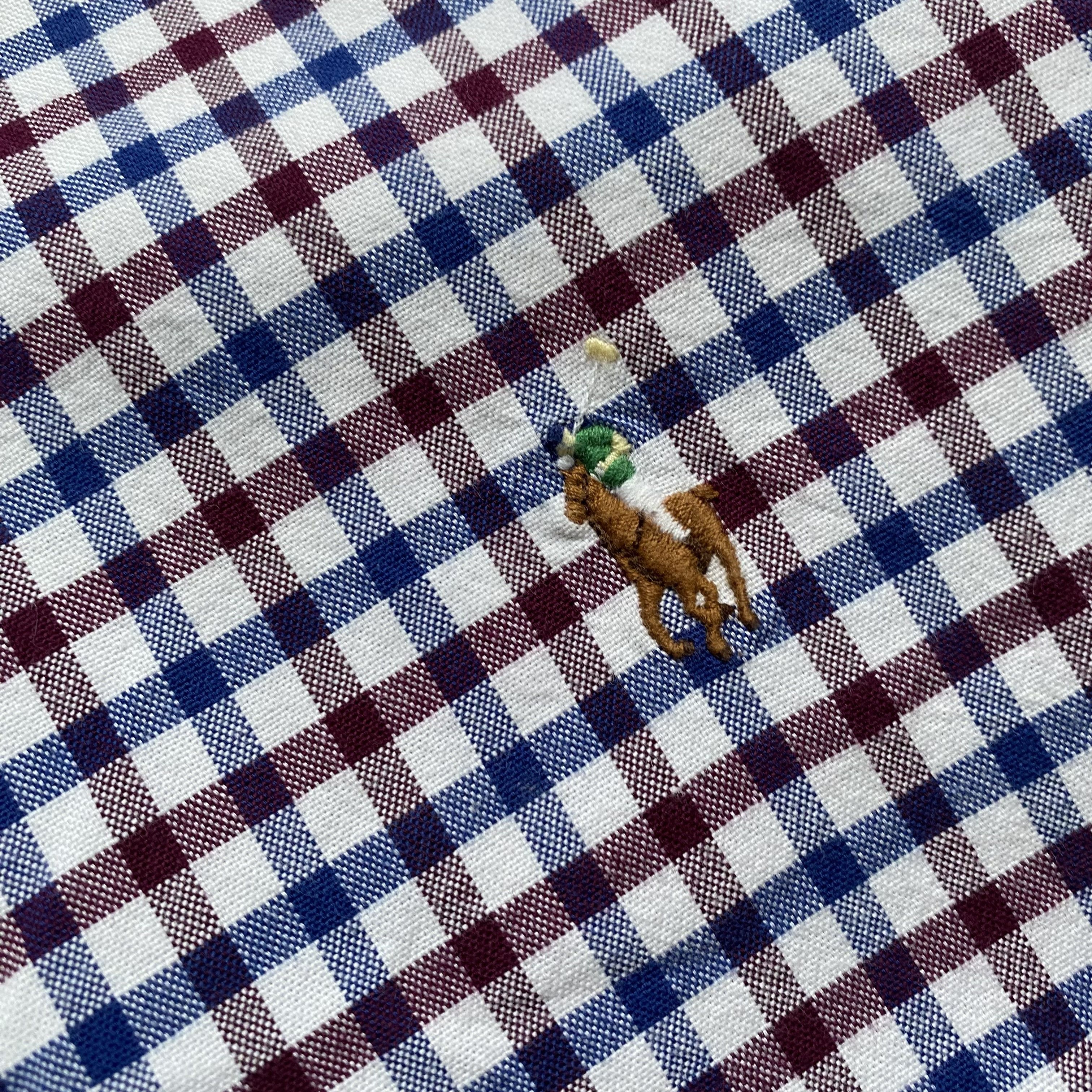 Polo Ralph Lauren 🏇 Oldmoney POLO RALPH LAUREN Flannel Shirt Checked Size US S / EU 44-46 / 1 - 2 Thumbnail
