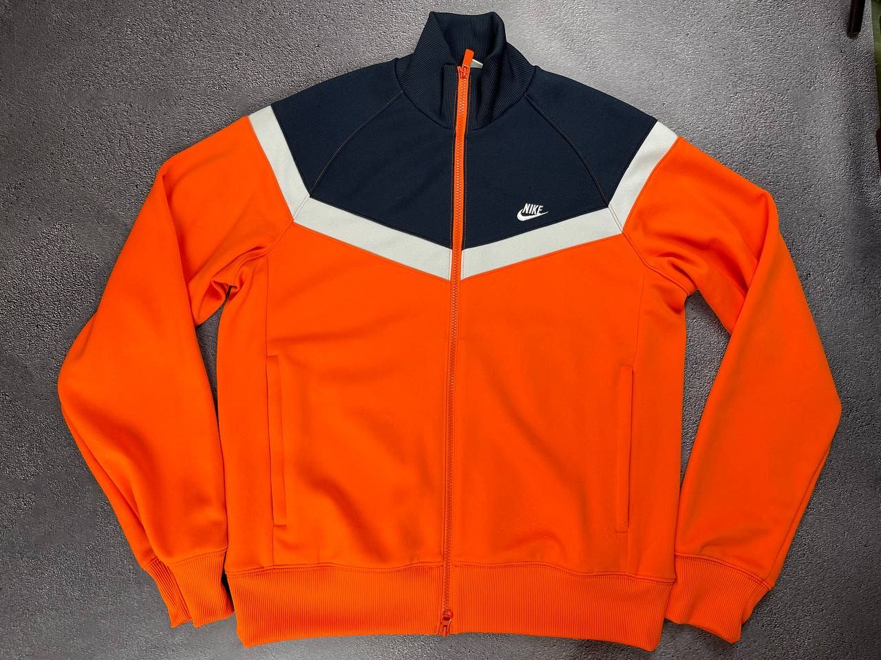 Nike Vintage Nike Orange Tracksuit Jacket Grailed