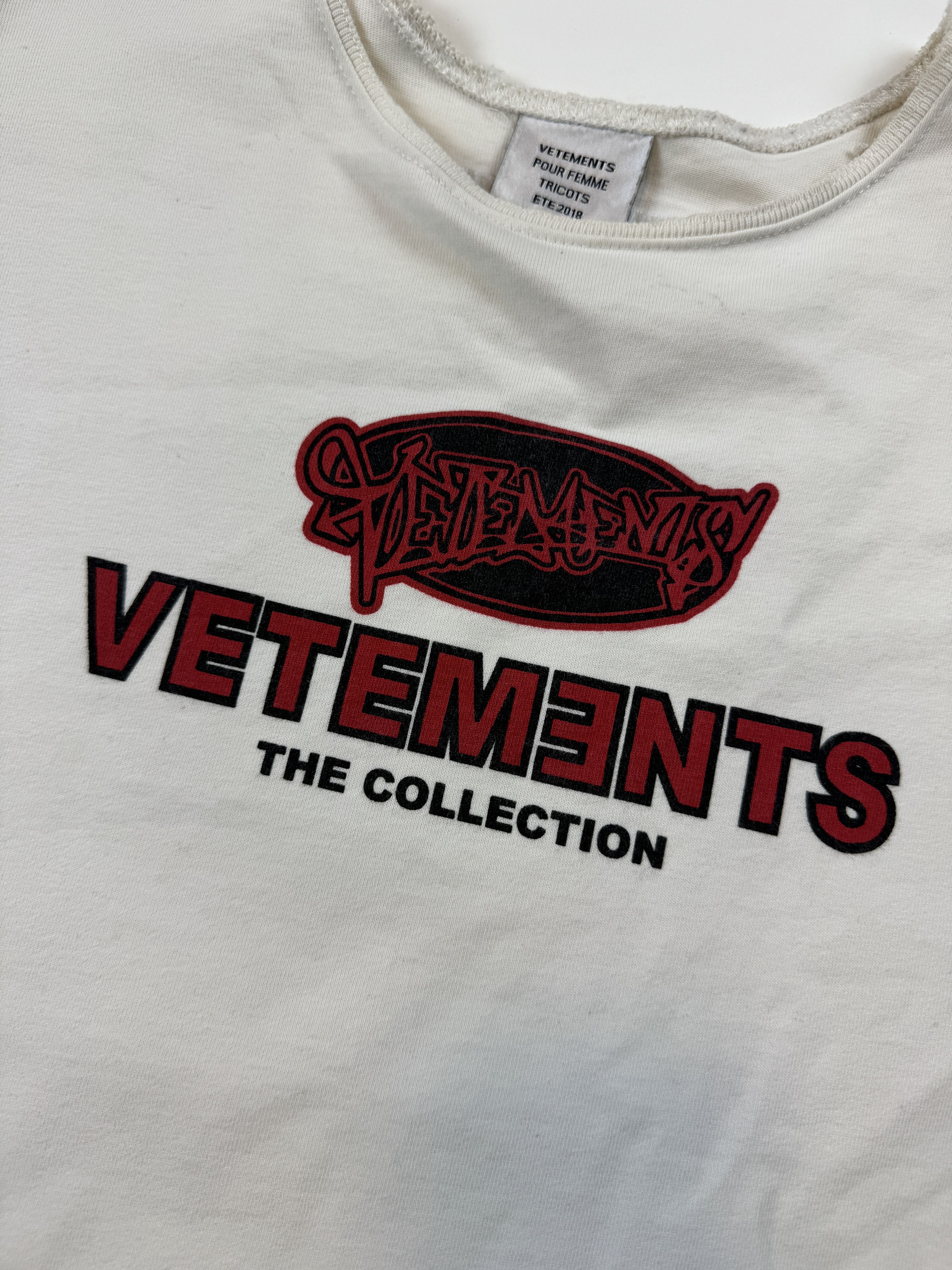 Vetements Vetements Hip Hop Cut Tee Size US S / EU 44-46 / 1 - 3 Thumbnail