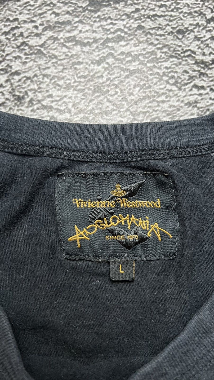 Vivienne Westwood Vivienne Westwood Anglomania foil jeans orb t shirt Size US L / EU 52-54 / 3 - 4 Thumbnail