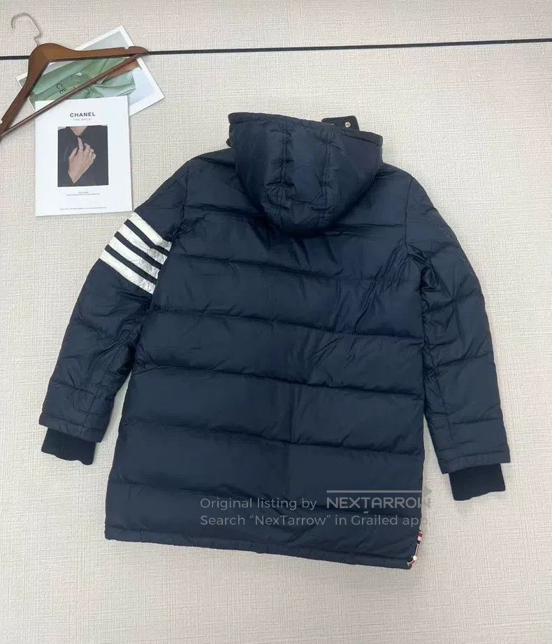Thom Browne Thom Browne Long Hooded Puffer Jacket Size US M / EU 48-50 / 2 - 4 Thumbnail