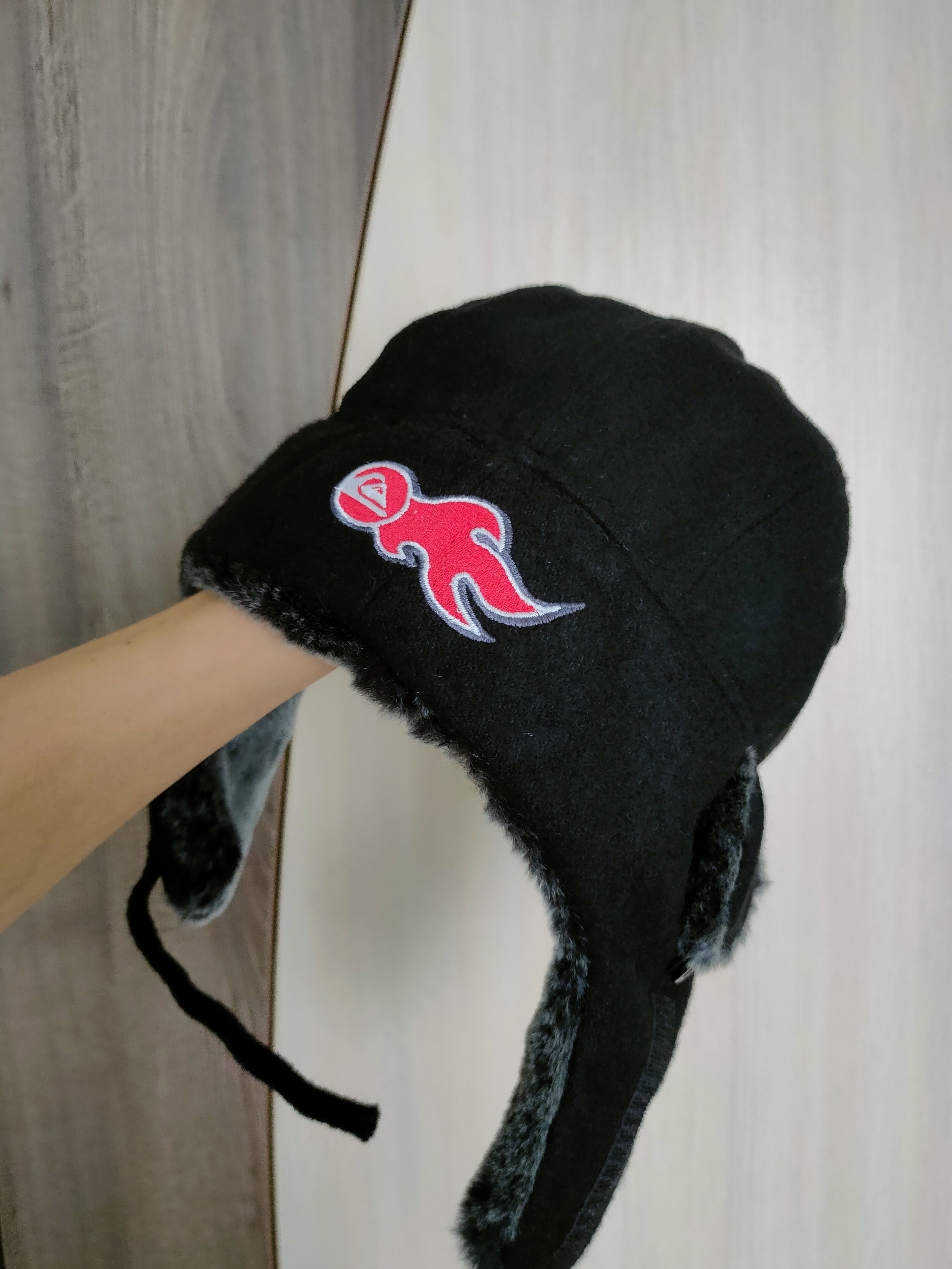 Quiksilver Y2K Fire Quiksilver Aviator Trapper Hat Ushanka Vintage Gorp Size ONE SIZE - 13 Thumbnail