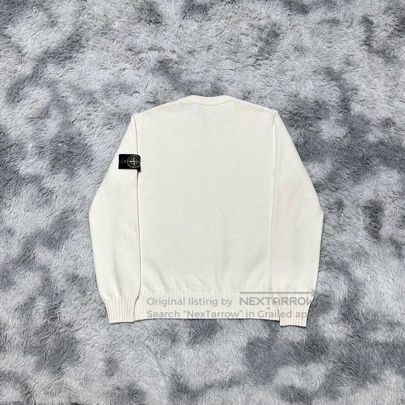 Stone Island Stone Island Wool Knit Sweater White M Size US M / EU 48-50 / 2 - 2 Thumbnail