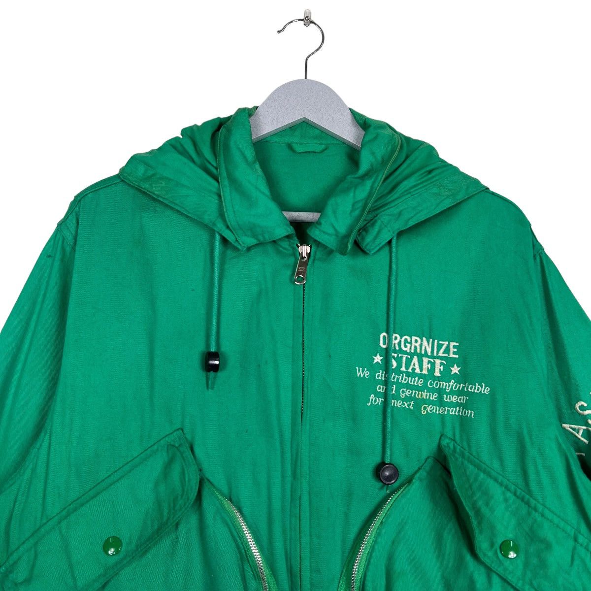 Japanese Brand 🔥 VINTAGE MDS OFFROAD HOODIES BOMBER JACKET Size US M / EU 48-50 / 2 - 4 Thumbnail