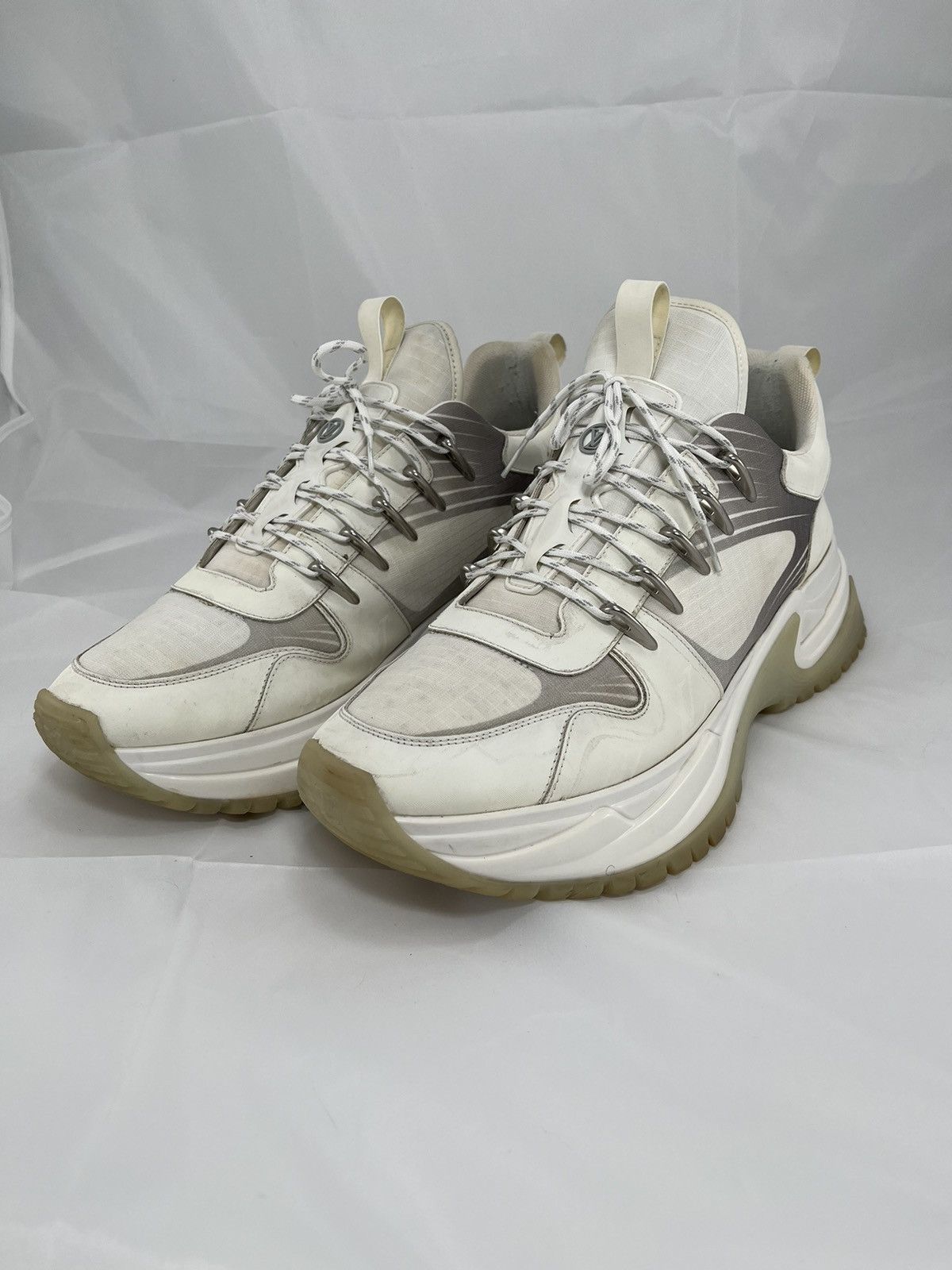 Louis Vuitton × Virgil Abloh Rare Louis Vuitton pulse monogram chunky sneakers Size US 11 / EU 44 - 4 Thumbnail