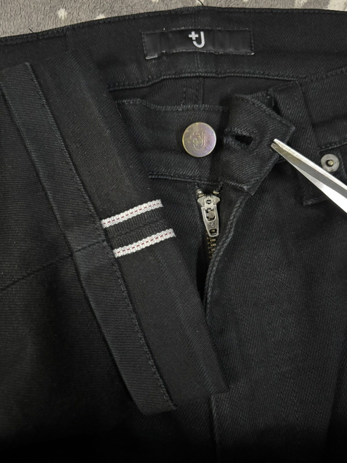 Jil Sander × Uniqlo Jil Sander x Uniqlo Selvedge Black Denim Jeans Size US 30 / EU 46 - 5 Thumbnail