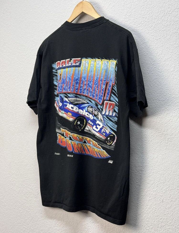 Band Tees × NASCAR VTG Vintage Dale Earnhardt JR Total Domination 1998 Nascar Size US L / EU 52-54 / 3 - 2 Thumbnail