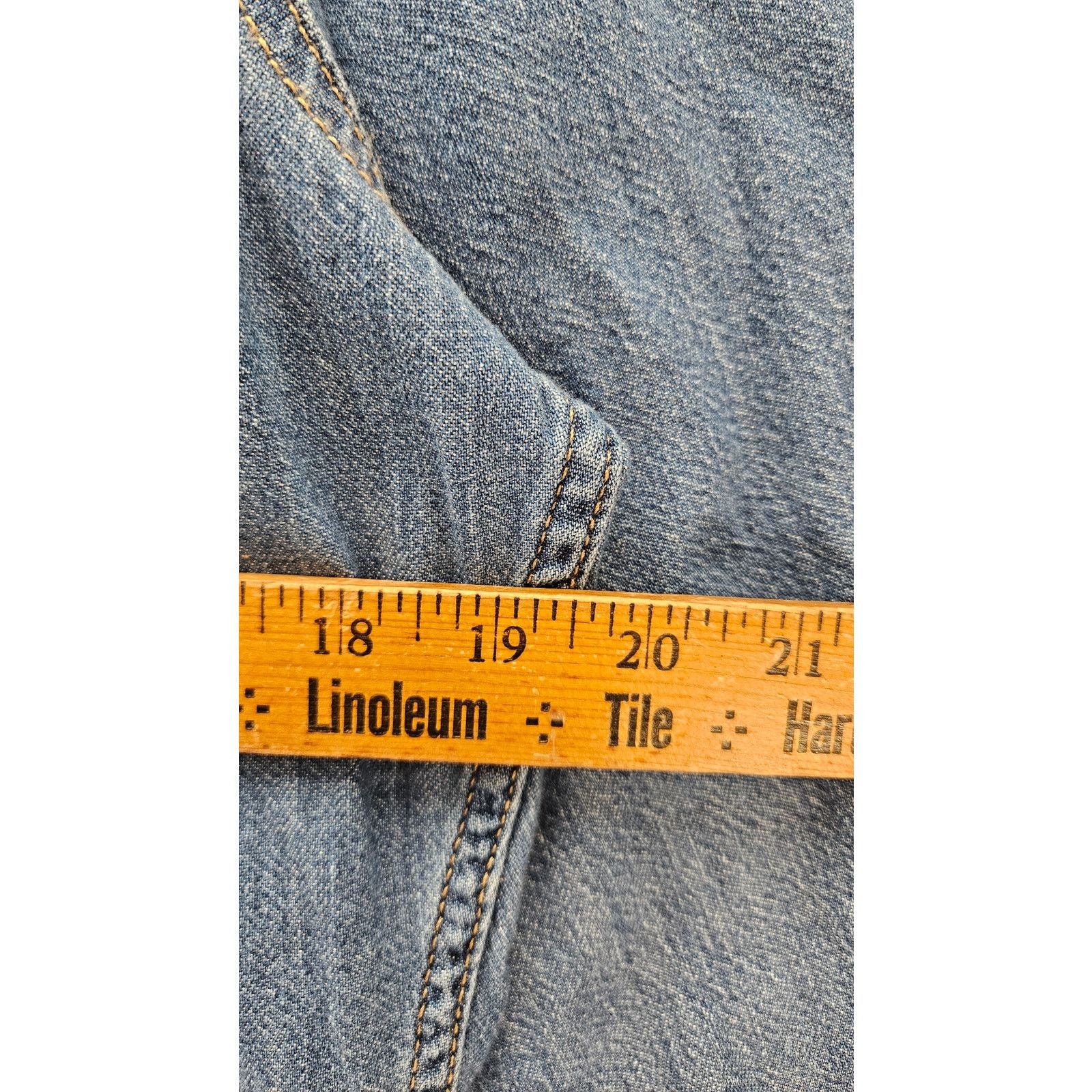 Levi's LEVI'S WOMEN'S MEDIUM DOLMAN SLEEVE REGULAR SIZE JUMPSUITS Size 28" / US 6 / IT 42 - 3 Thumbnail