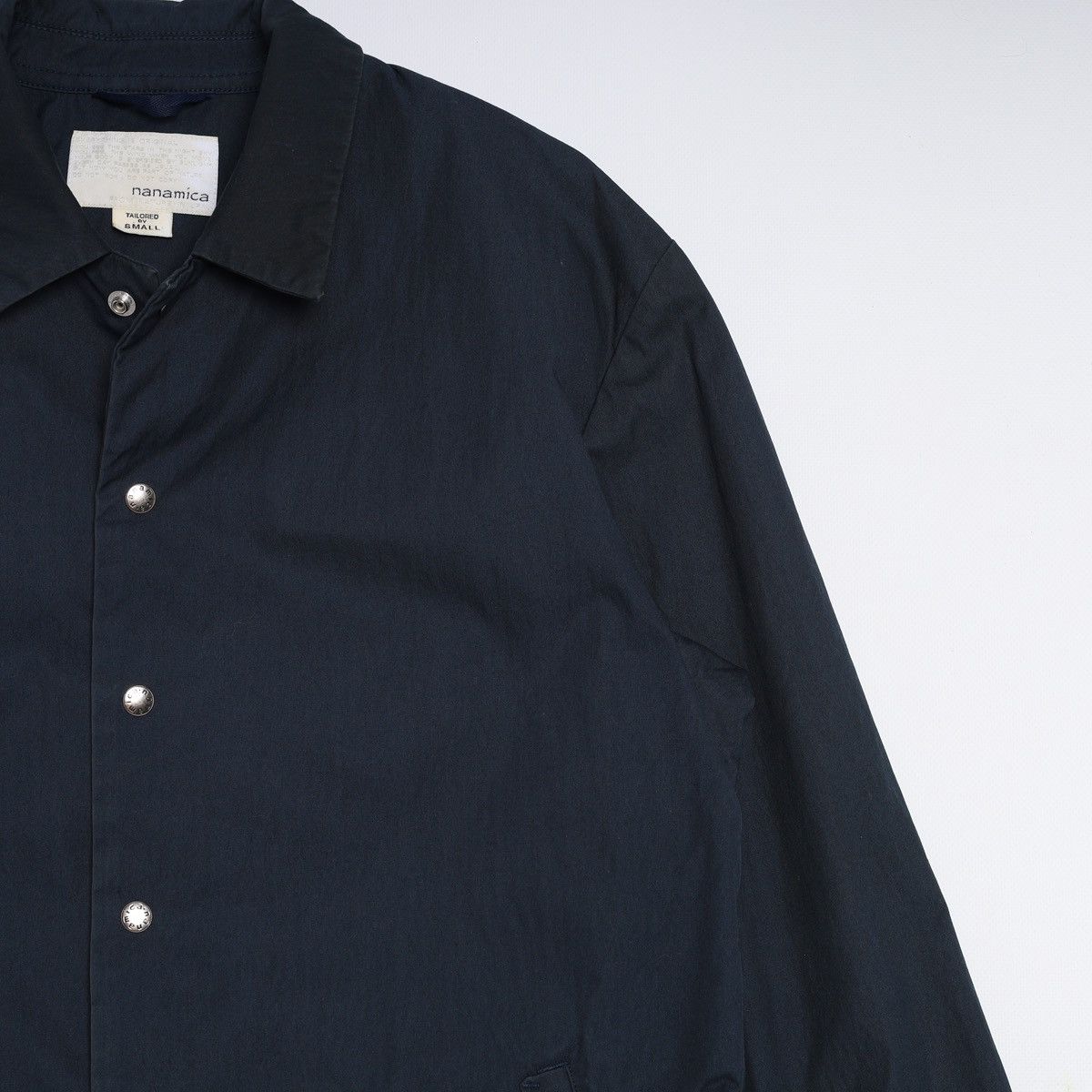 Nanamica Nanamica Japan Cotton Nylon Light Jacket Navy Blue Size US S / EU 44-46 / 1 - 5 Thumbnail