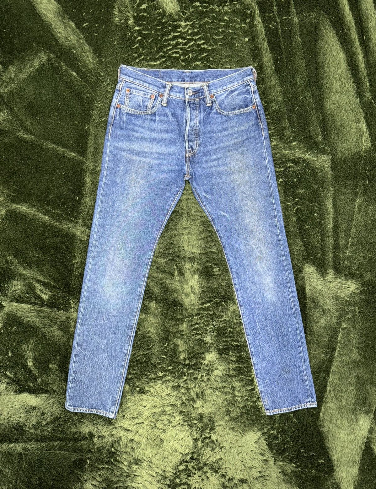 Designer × Levi's × Vintage [W31/L32] levis 501 S leather label