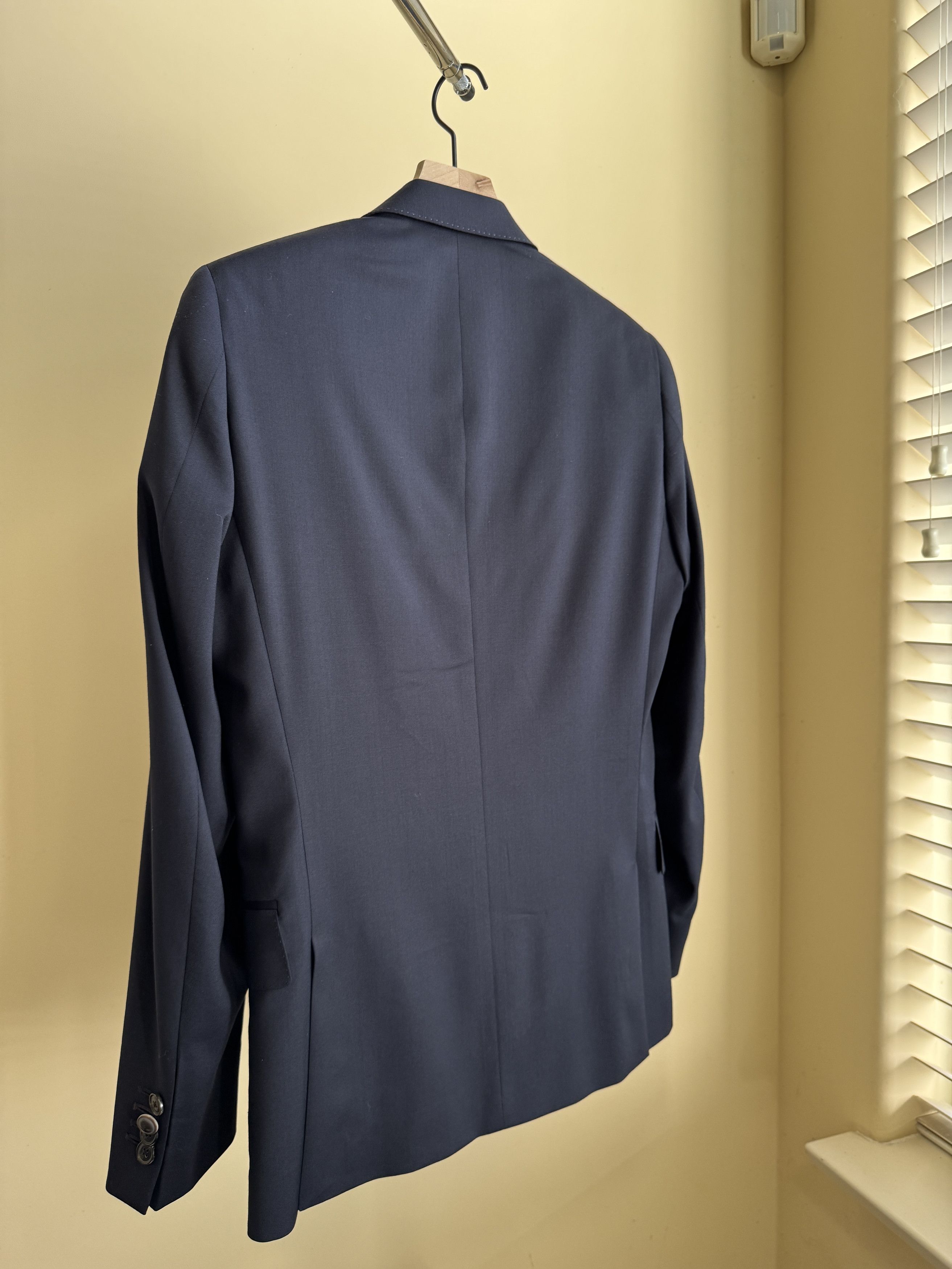 Paul Smith Paul Smith Navy Blue Tailored Wool Suit Size 36 R Size 36R - 3 Thumbnail