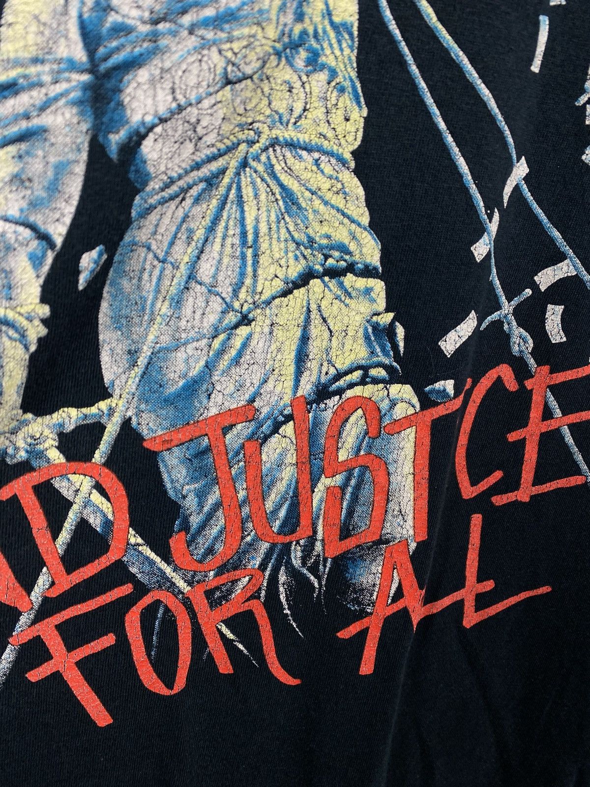 Metallica 💀Vintage 1994—2006 T-Shirt Metallica And Justce For All Tee💀 Size US XL / EU 56 / 4 - 9 Thumbnail