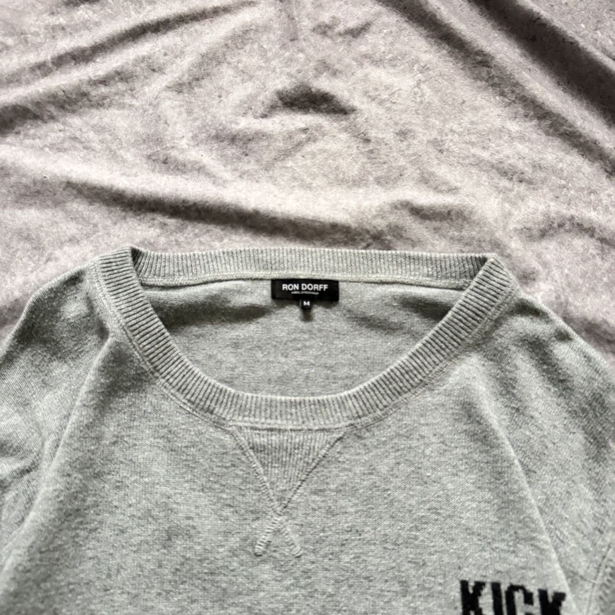 Other Ron Dorff Kick Ass Gray Crew Neck Sweater Cotton Cashmere Size US M / EU 48-50 / 2 - 7 Thumbnail