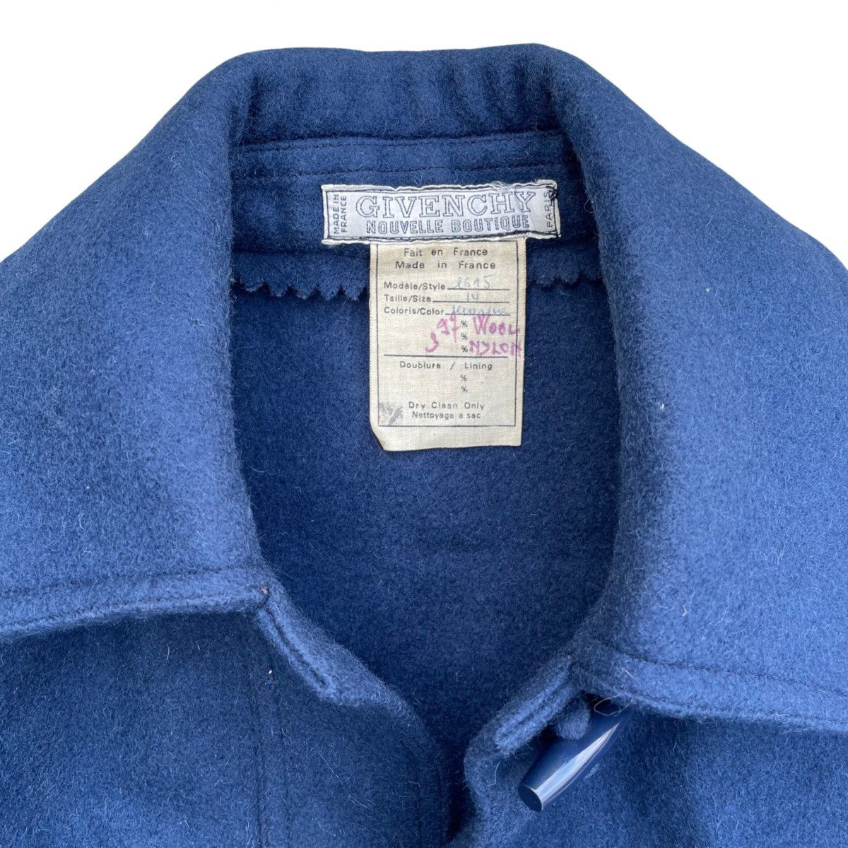 Givenchy × Vintage Vintage Givenchy Nouvelle Boutique 70’s Trench Coat Size 14 Size XL / US 12-14 / IT 48-50 - 2 Thumbnail