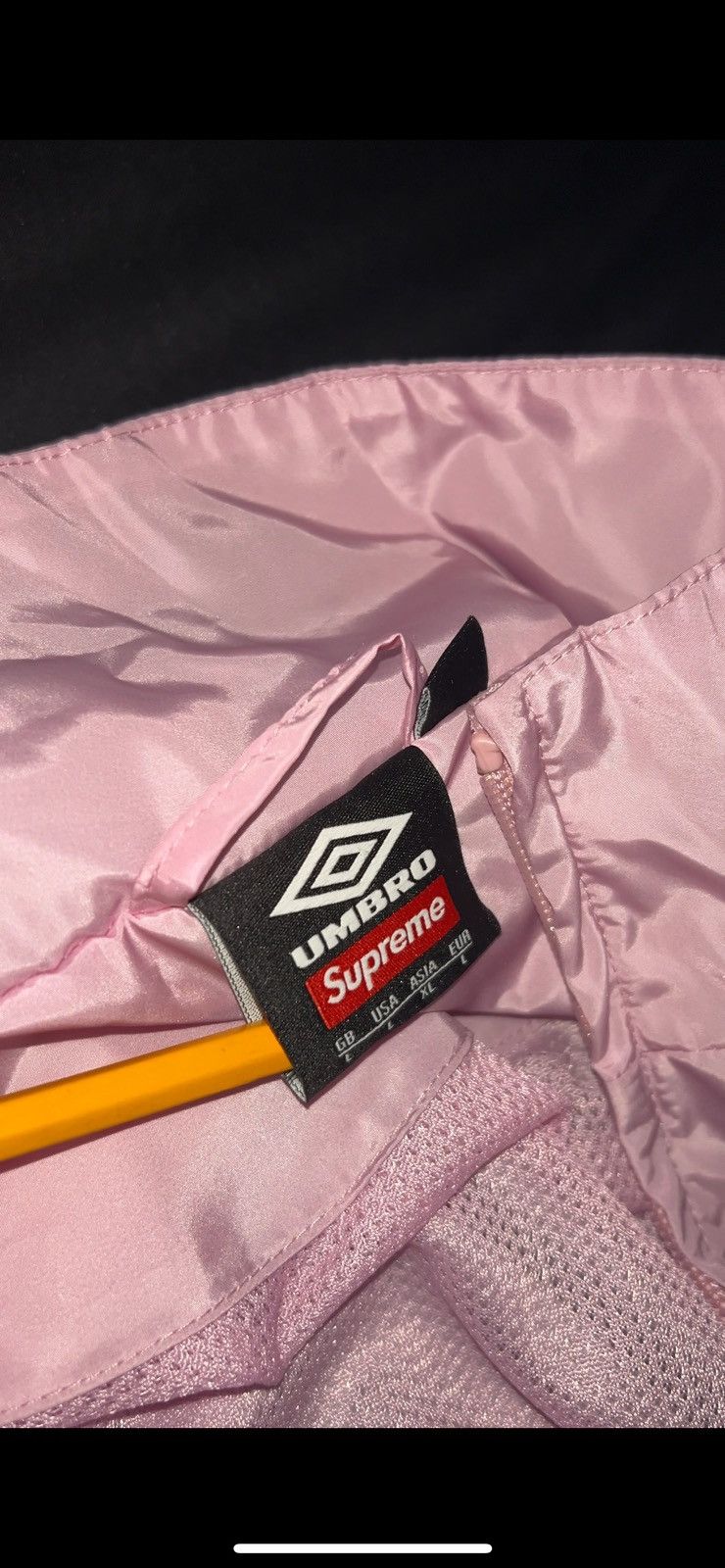 Supreme Umbro Gradient Track Jacket Pink