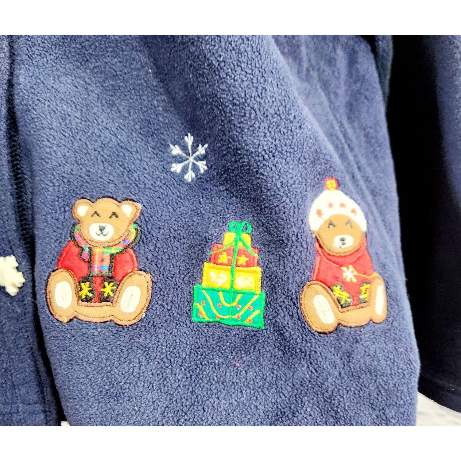 Other Premier International Blue Embroidered Christmas Sweater M Size M / US 6-8 / IT 42-44 - 2 Thumbnail