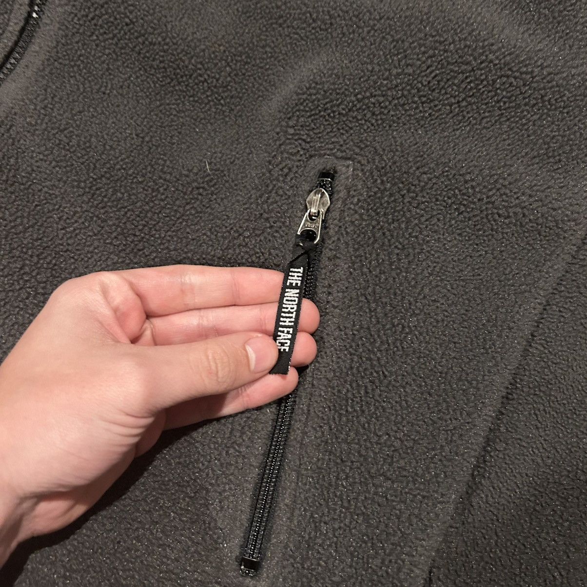 The North Face × Vintage Crazy Vintage 90s The North Face Pile Fleece Zip Up Jacket Size US L / EU 52-54 / 3 - 4 Thumbnail