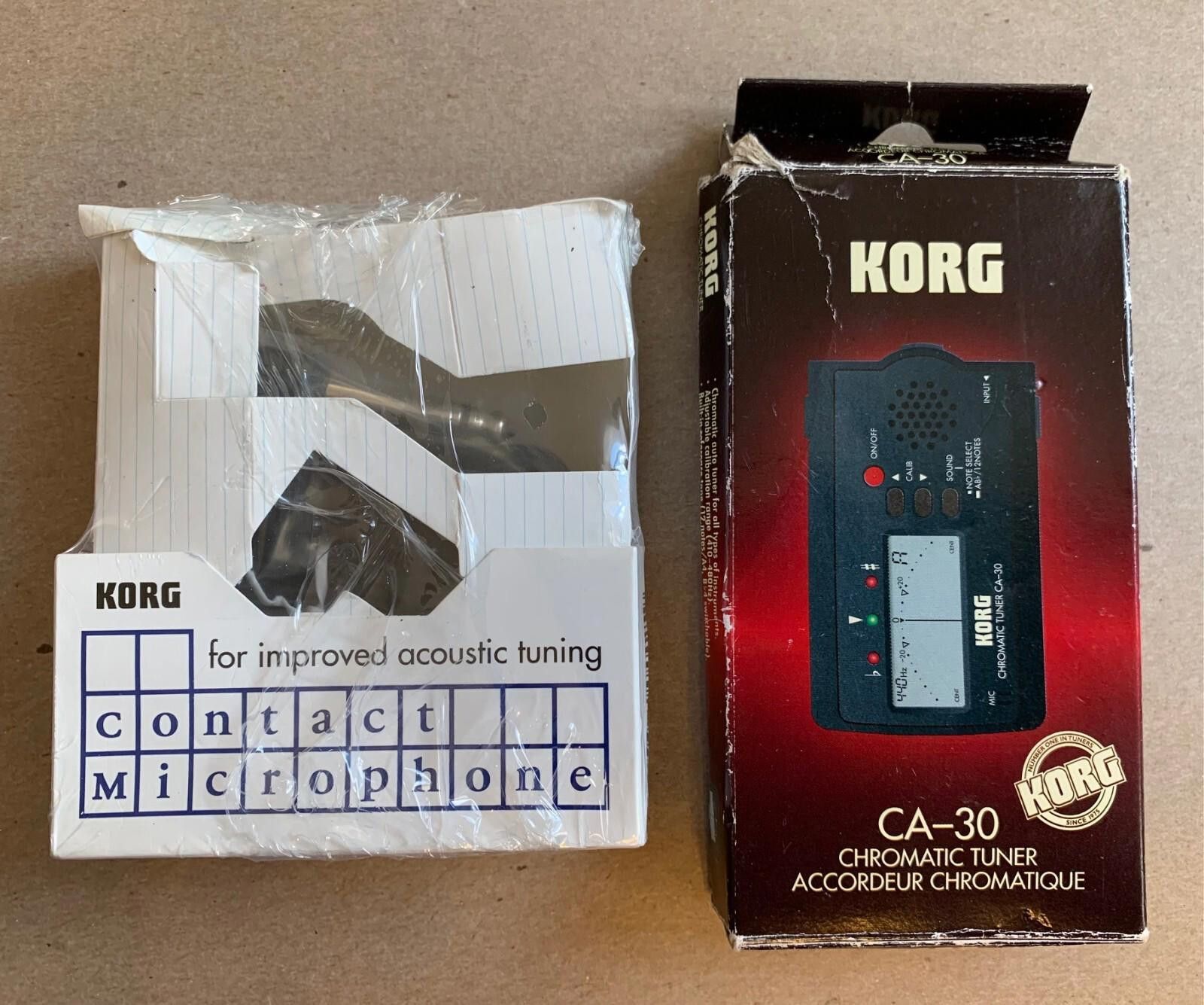 Michael Kors KORG CA-30 Chromatic Tuner & KORG CM100L Clip-On Microphone Size ONE SIZE - 3 Thumbnail