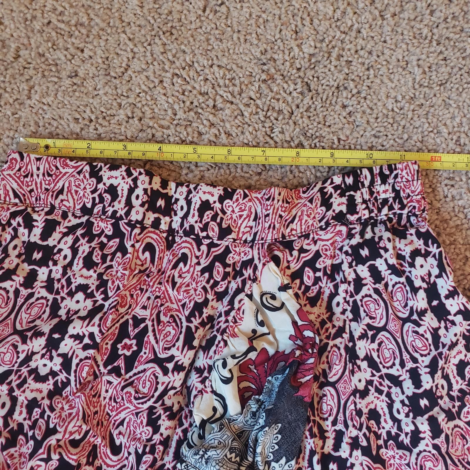 Shein SHEIN Boho Bohemian Style Maxi Skirt - Floral Print Size 28" / US 6 / IT 42 - 2 Thumbnail