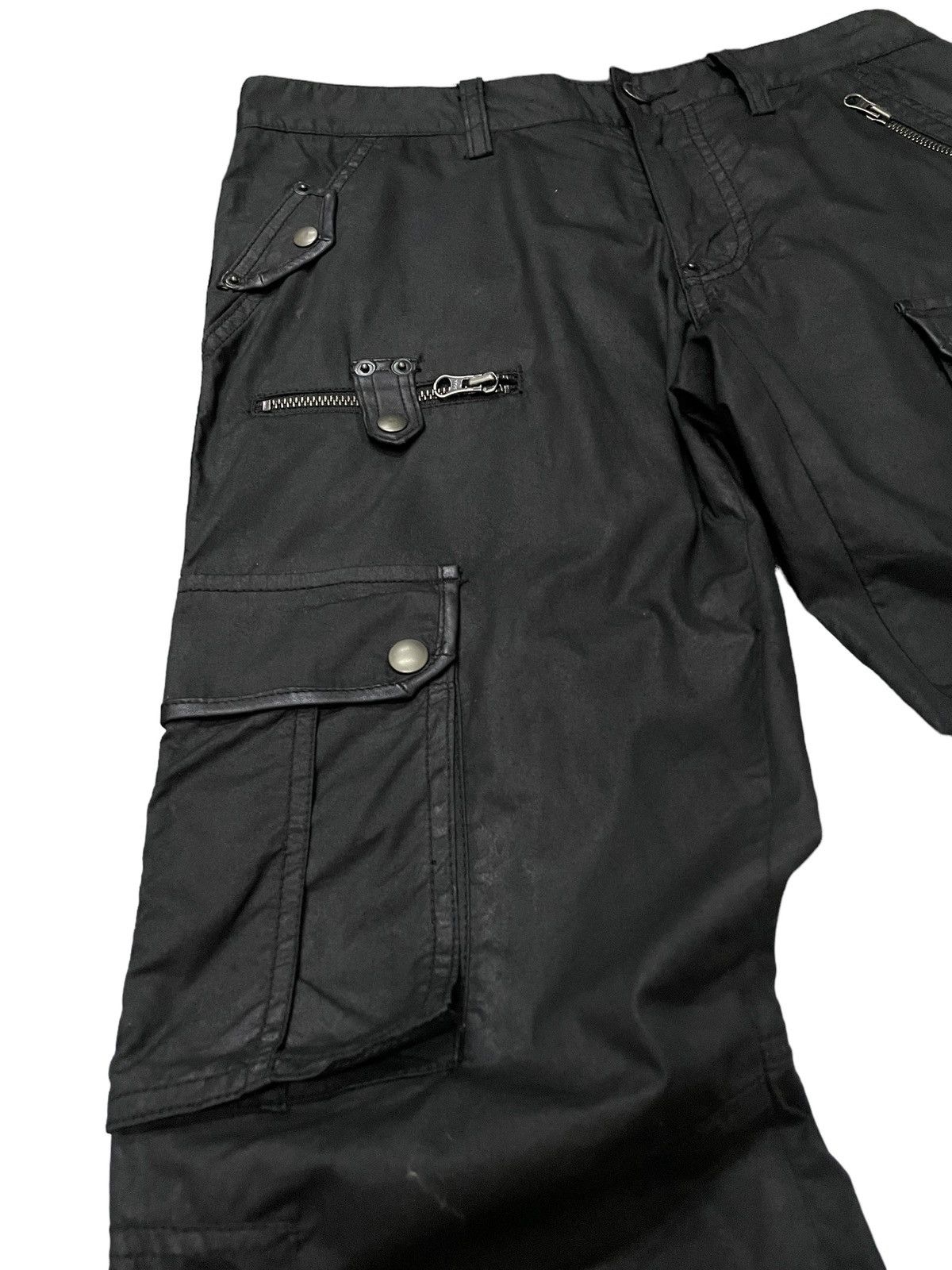 Junya Watanabe × Tete Homme Custom Culture Japan Multi Pocket Bondage Flared Cargo Size US 30 / EU 46 - 7 Thumbnail
