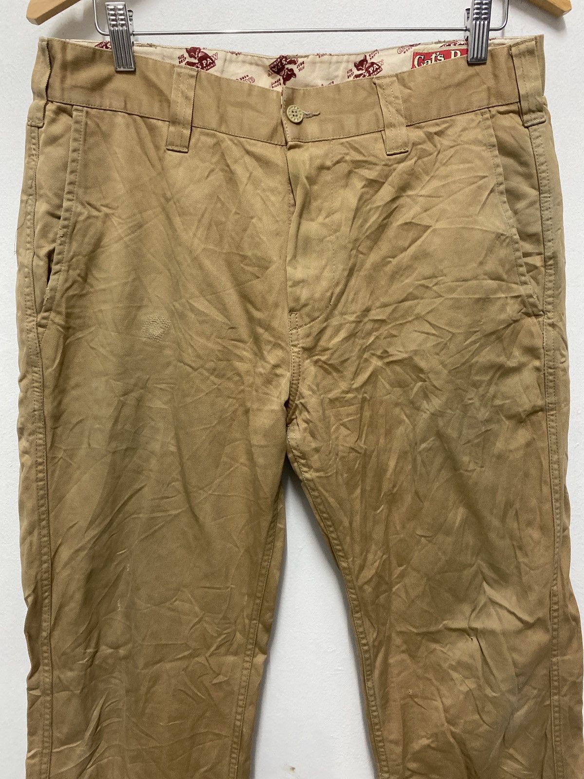 CAT'S PAW × Sugar Cane × Toyo Enterprises Vtg. 90s Cat's Paw Pants Size US 33 - 2 Thumbnail