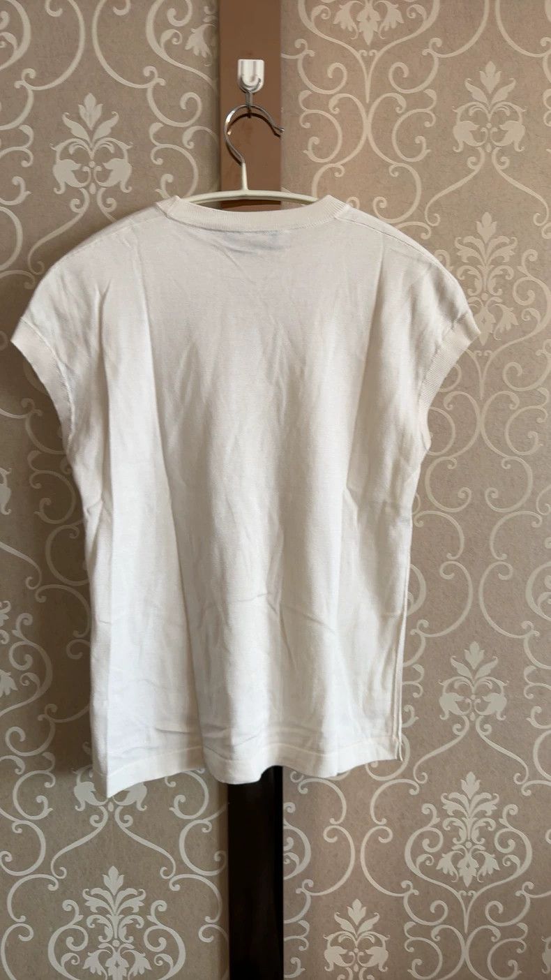 Loro Piana LORO PIANA White T-shirt Size S / US 4 / IT 40 - 5 Thumbnail