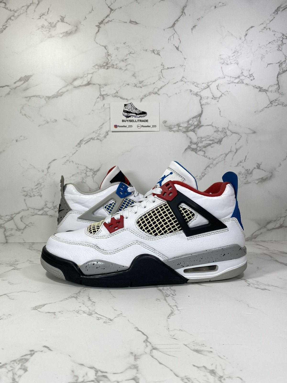Jordan Brand Air Jordan 4 Retro SE GS 'What The 4' Size US 7 / IT 37 - 2 Thumbnail