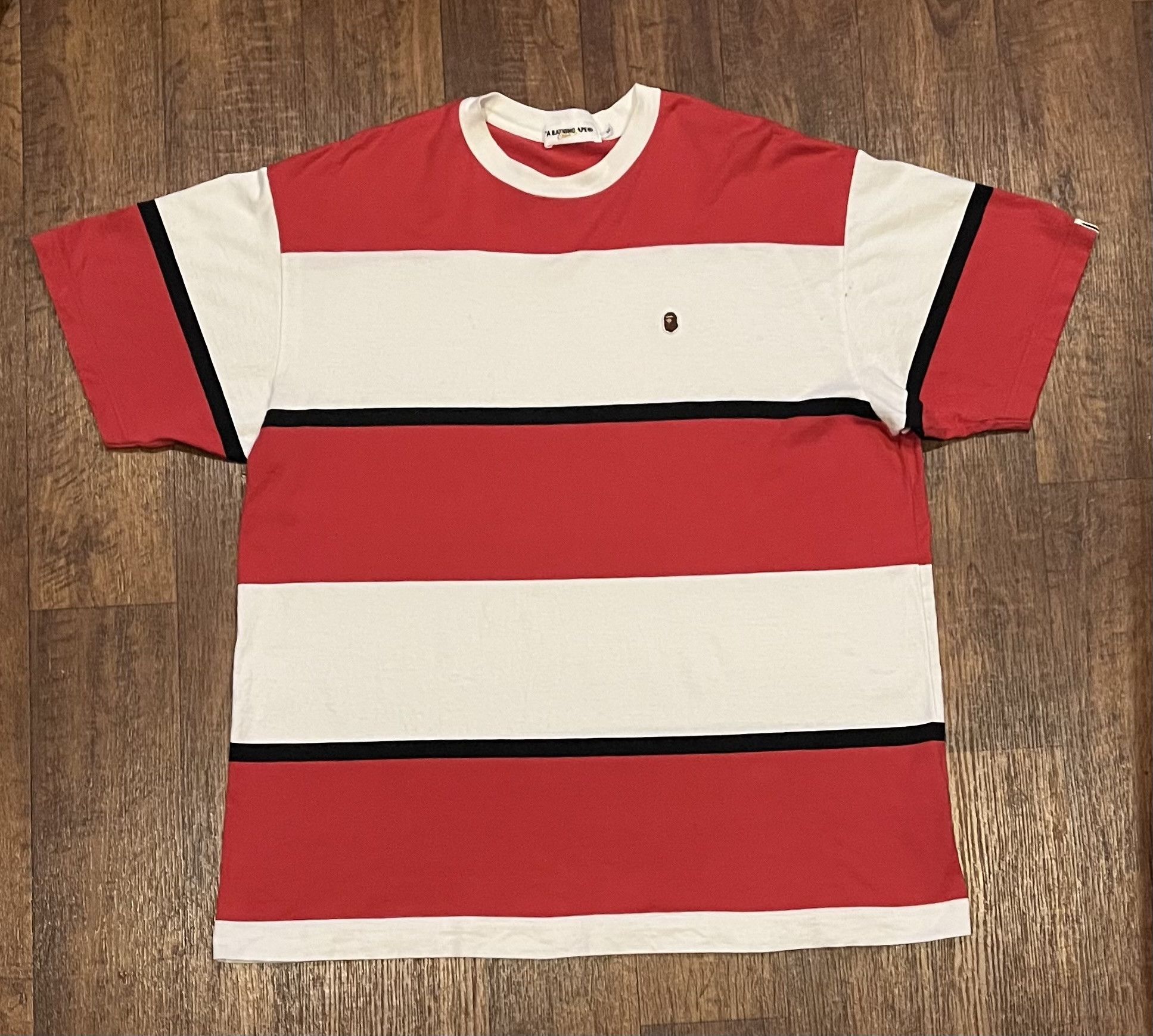 Bape Bape logo tee shirt Size US XXL / EU 58 / 5 - 1 Thumbnail