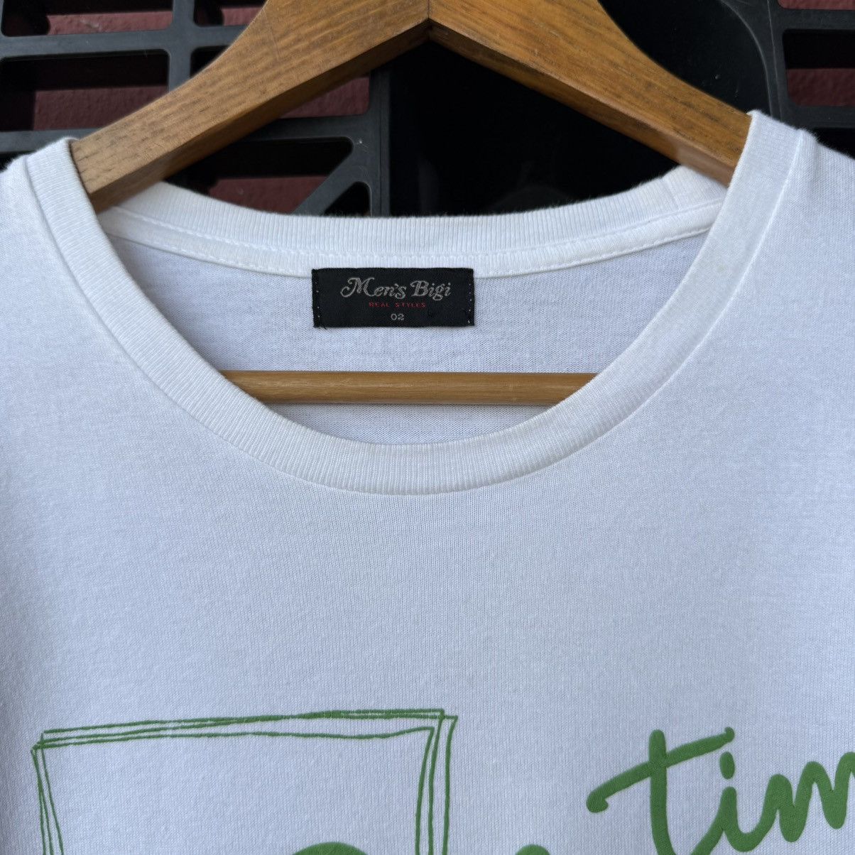 Japanese Brand Vintage Men’s Bigi Rag Time Raffrenando Graphic Tee Size US S / EU 44-46 / 1 - 10 Thumbnail
