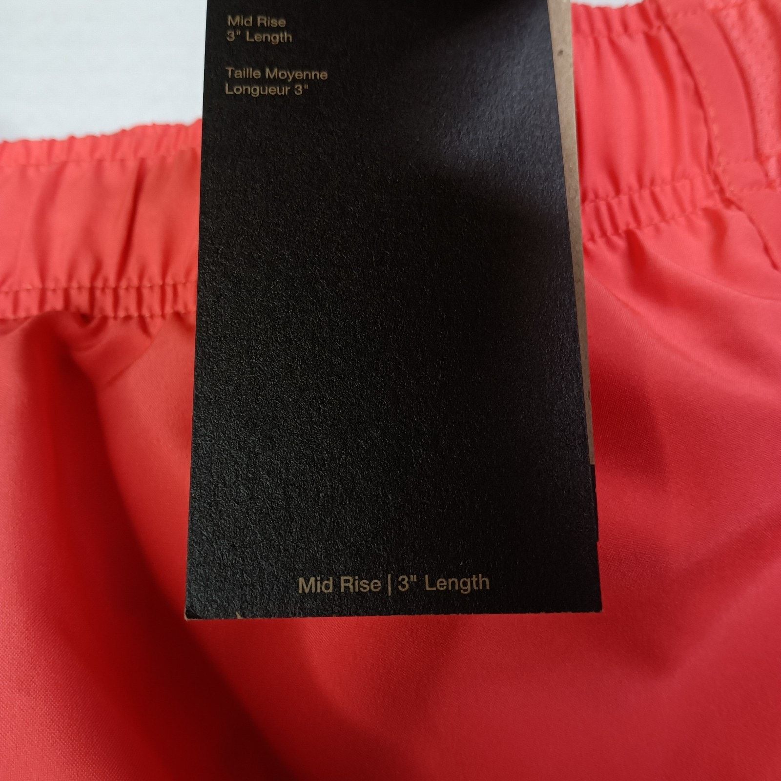 Nike Nike Dri-FIT Running Shorts Women's 2XL Coral/Peach 3 Inseam Size 40" / US 18 - 3 Thumbnail