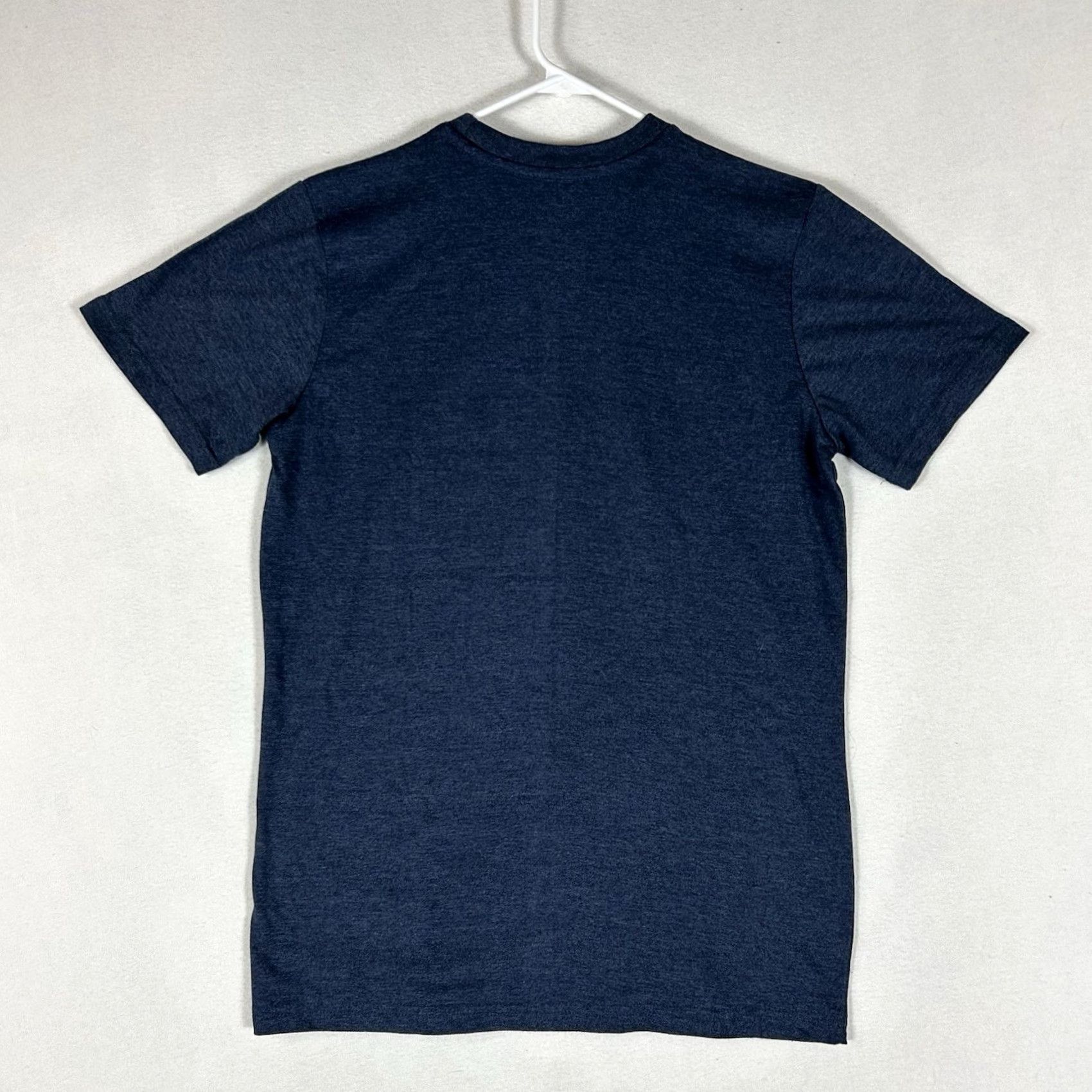 Vintage Home Of The Brave T-Shirt Men's Medium Blue Graphic Print Flag Crewneck Short Sleeve Shirt Size US M / EU 48-50 / 2 - 4 Thumbnail