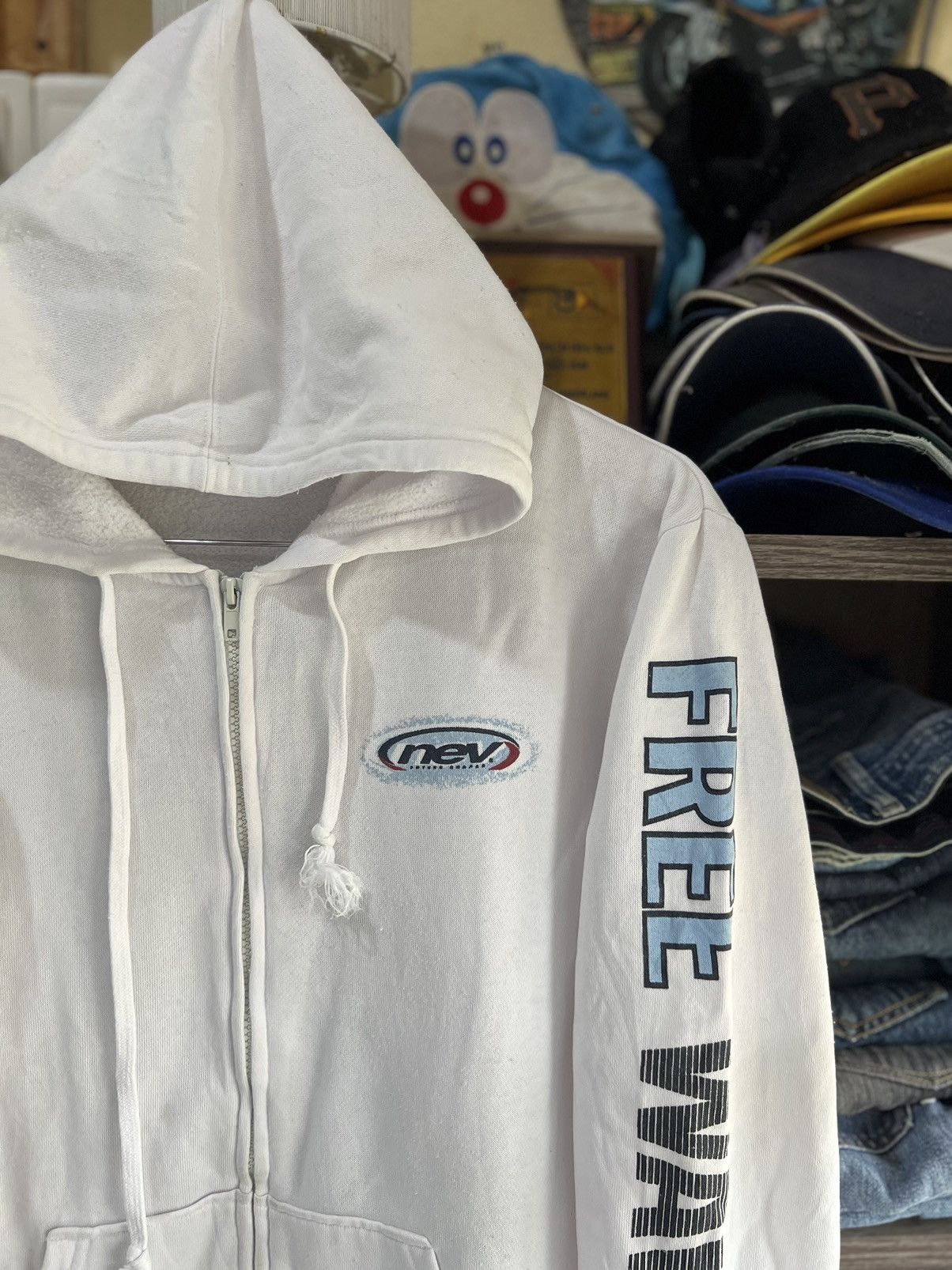 Japanese Brand 🔥Nev Free Waves Zipper Hoodie Size US M / EU 48-50 / 2 - 5 Thumbnail