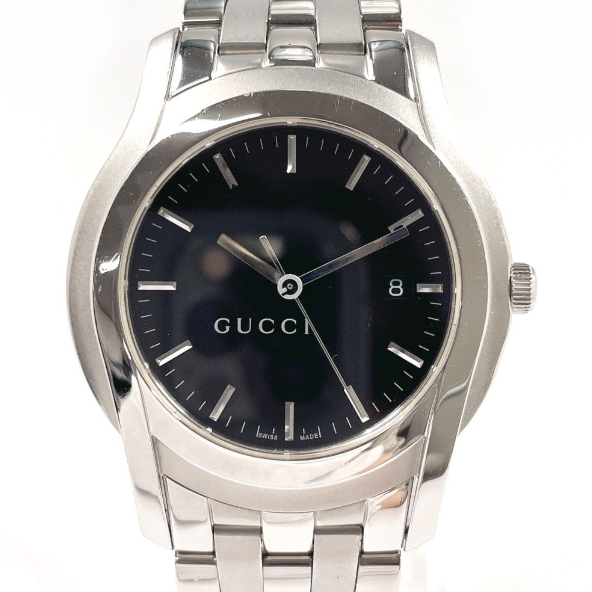 Gucci Gucci G-Class Stainless Steel Watch Metal Quartz 5500XL DUTY FREE for USA