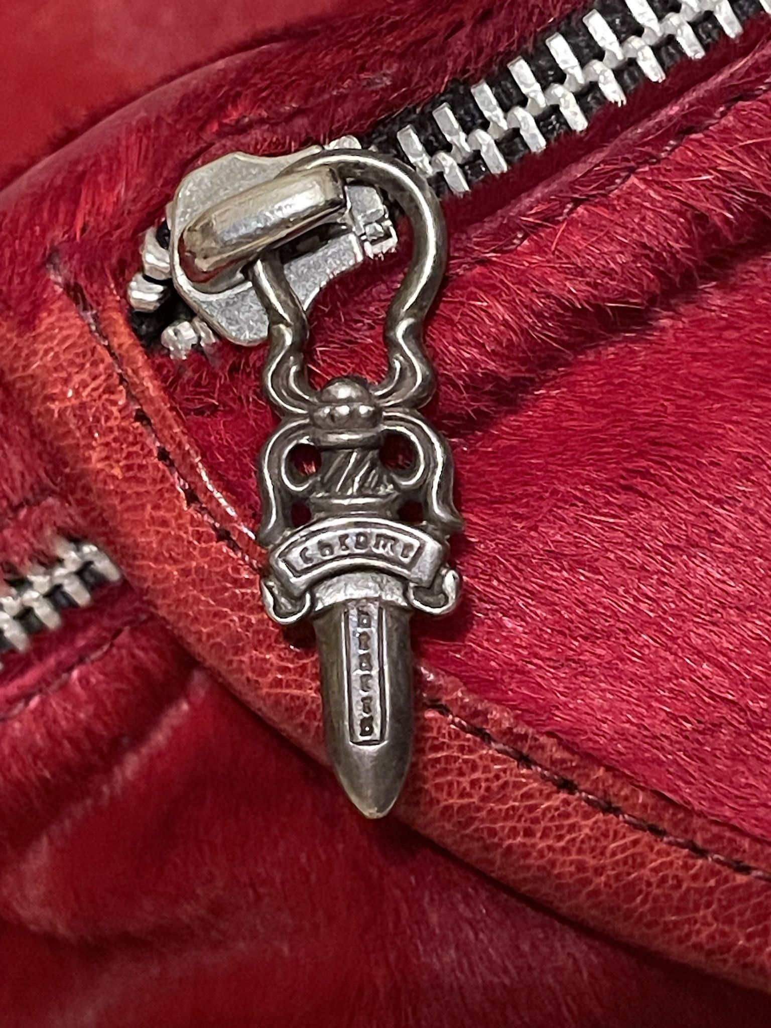 Chrome Hearts Chrome Hearts Red Fur Snat Pack Bag Size ONE SIZE - 4 Thumbnail
