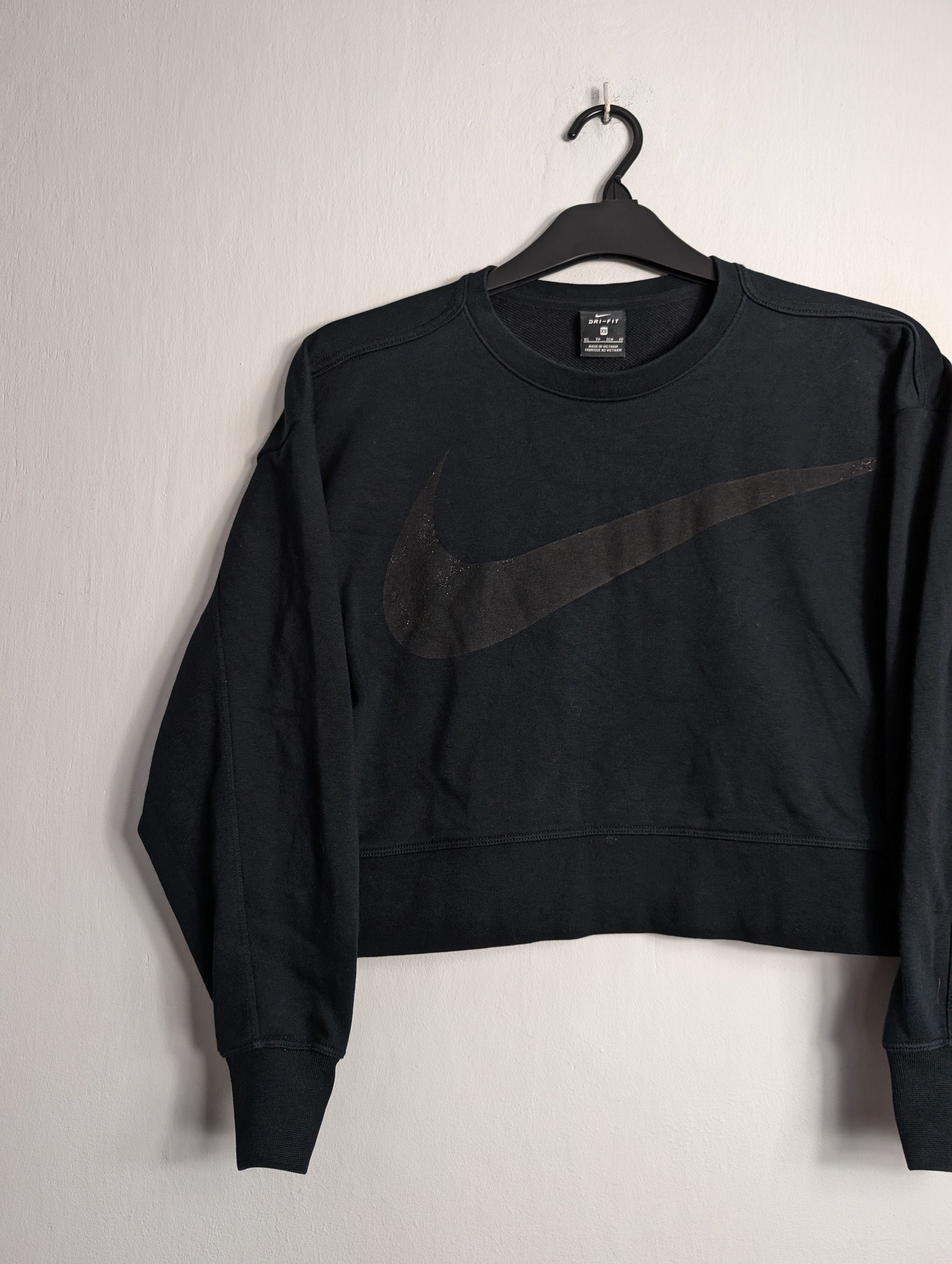 Nike Nike Sportswear Cropped Sweatshirt Essentials Gym Fitness Size XS / US 0-2 / IT 36-38 - 2 Thumbnail
