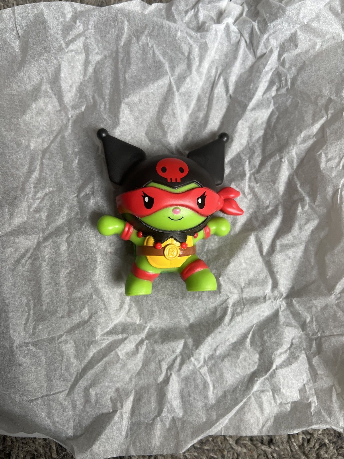 Nickelodeon TMNT X Hello Kitty And Friends Kuromi X Raphael Size ONE SIZE - 2 Thumbnail