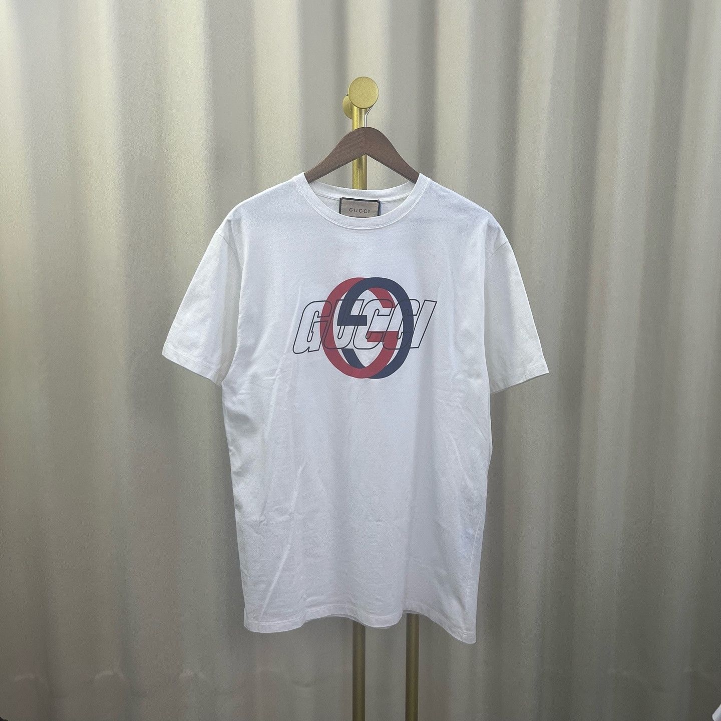 Gucci Gucci Interlocking G Logo T-Shirt Size L Size US L / EU 52-54 / 3 - 1 Thumbnail