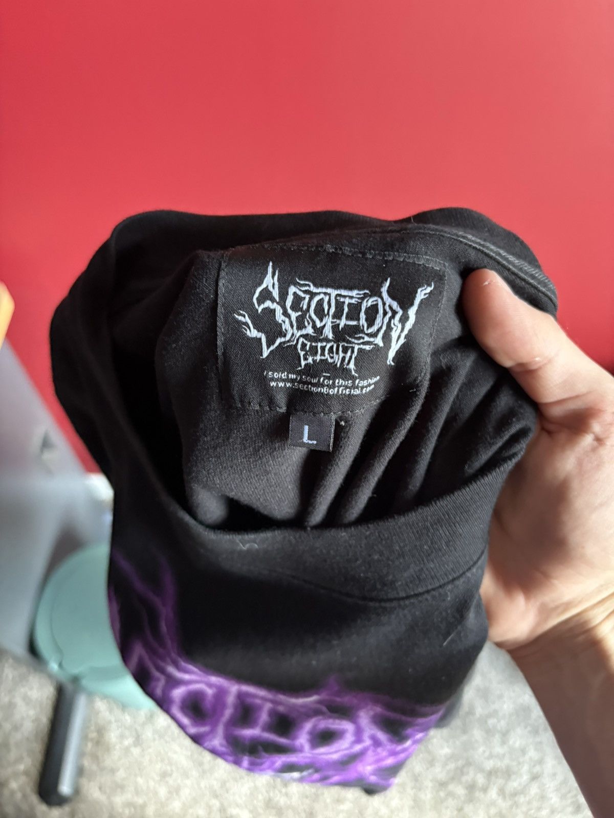 Section 8 Section 8 purple reaper Size US L / EU 52-54 / 3 - 3 Thumbnail