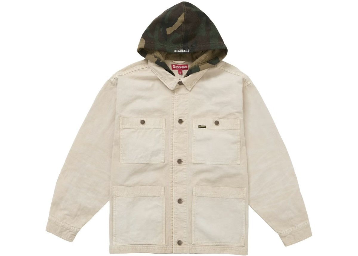 Supreme Supreme Worn Hooded Chore coat Size US L / EU 52-54 / 3 - 1 Thumbnail