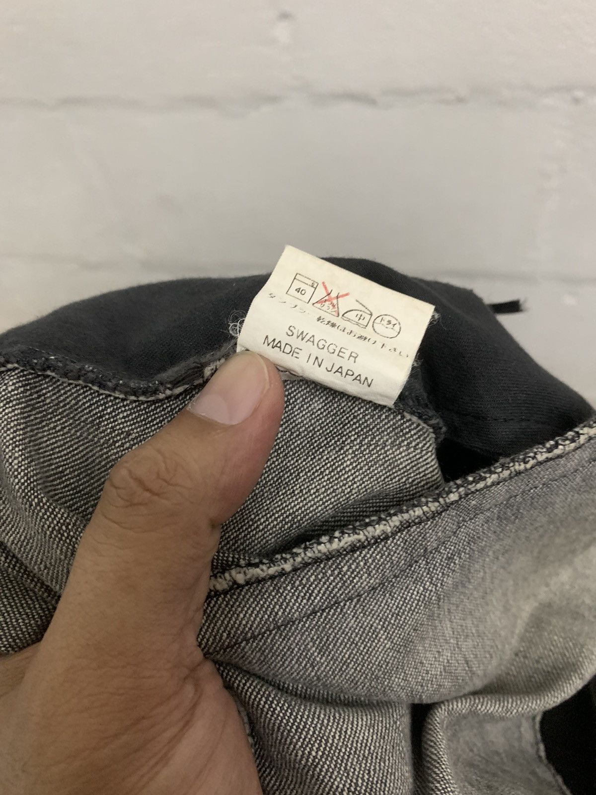 Japanese Brand × Swagger × Vintage Vintage Swagger Jeans Nice Design Size US 34 / EU 50 - 12 Thumbnail