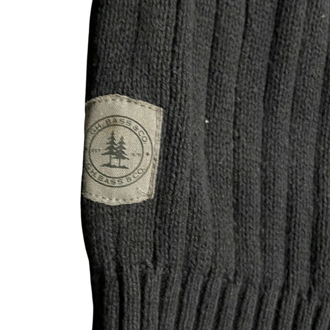 G.H. Bass & Co. Pullover Ribbed Knit Sweater Sherpa Lined Mock Neck Large Size US L / EU 52-54 / 3 - 3 Thumbnail
